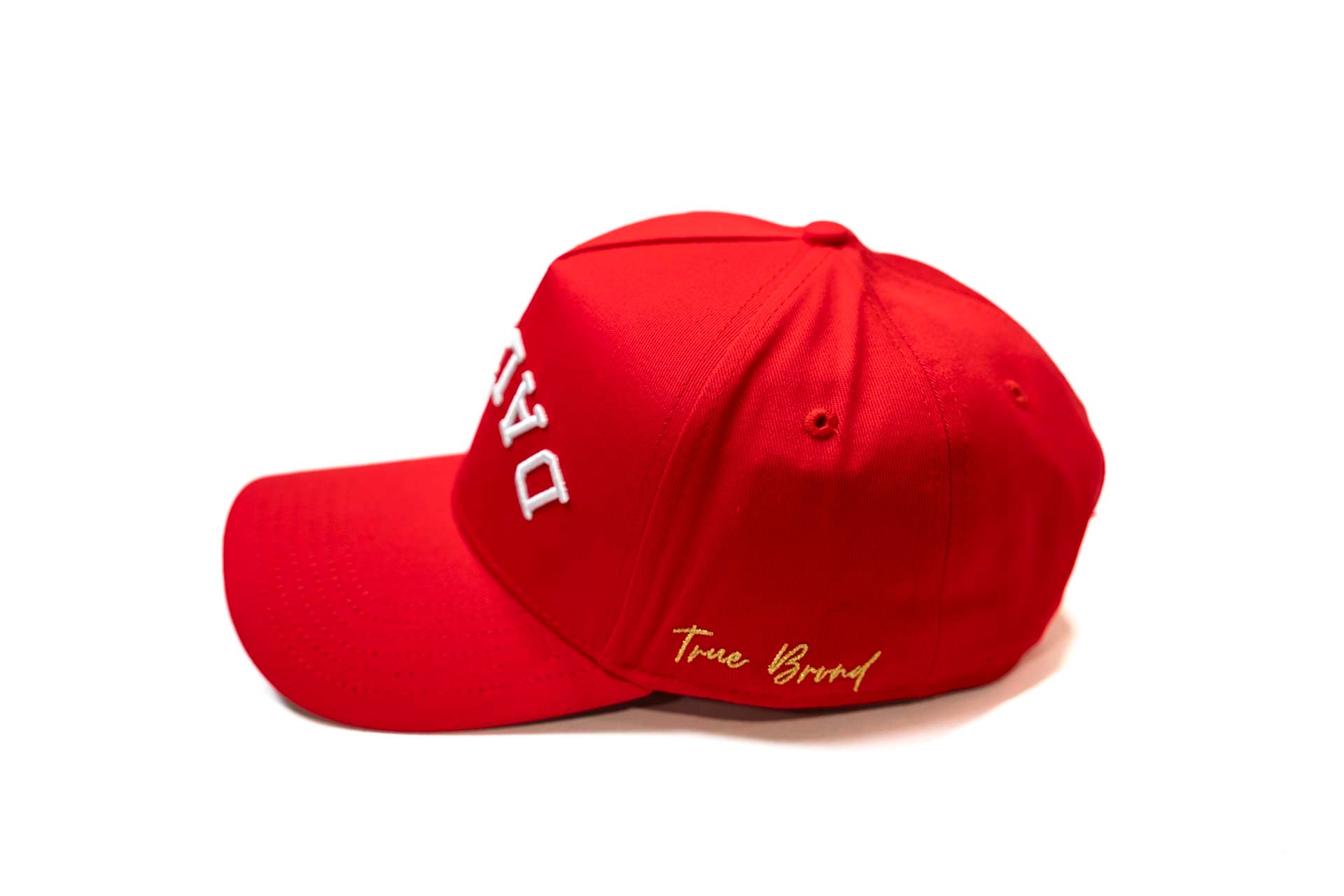 Precurved Dallas snapback - RED