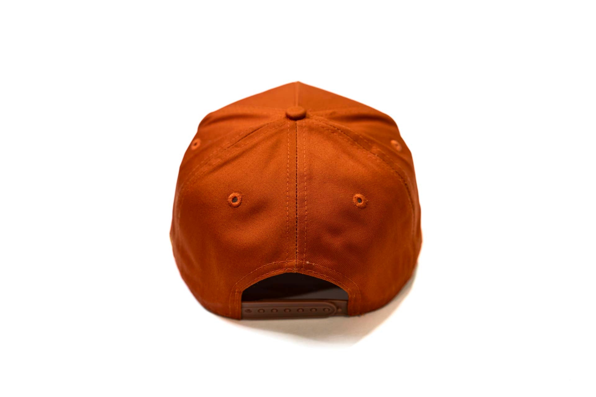 Precurved Dallas snapback - RUST