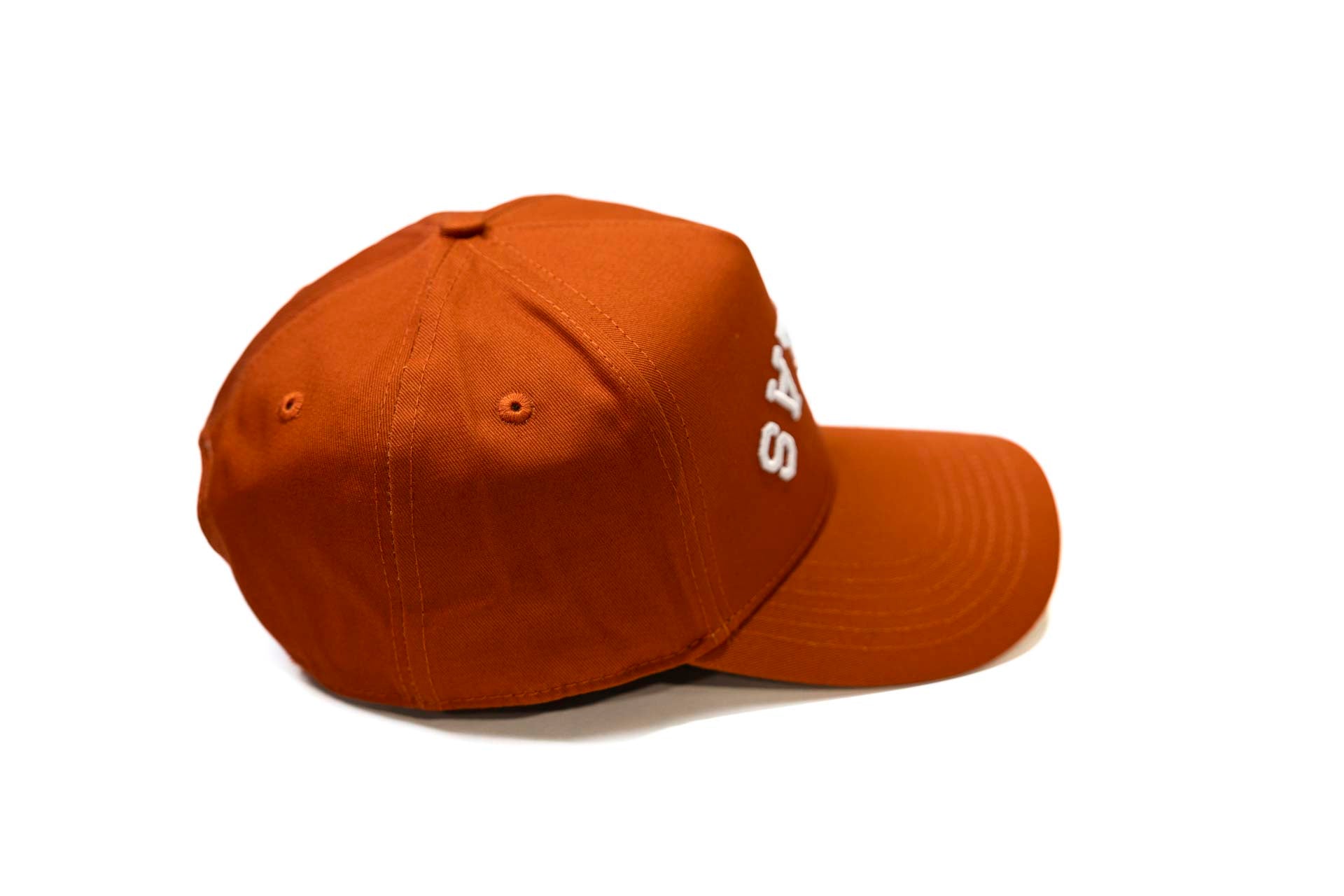 Precurved Dallas snapback - RUST