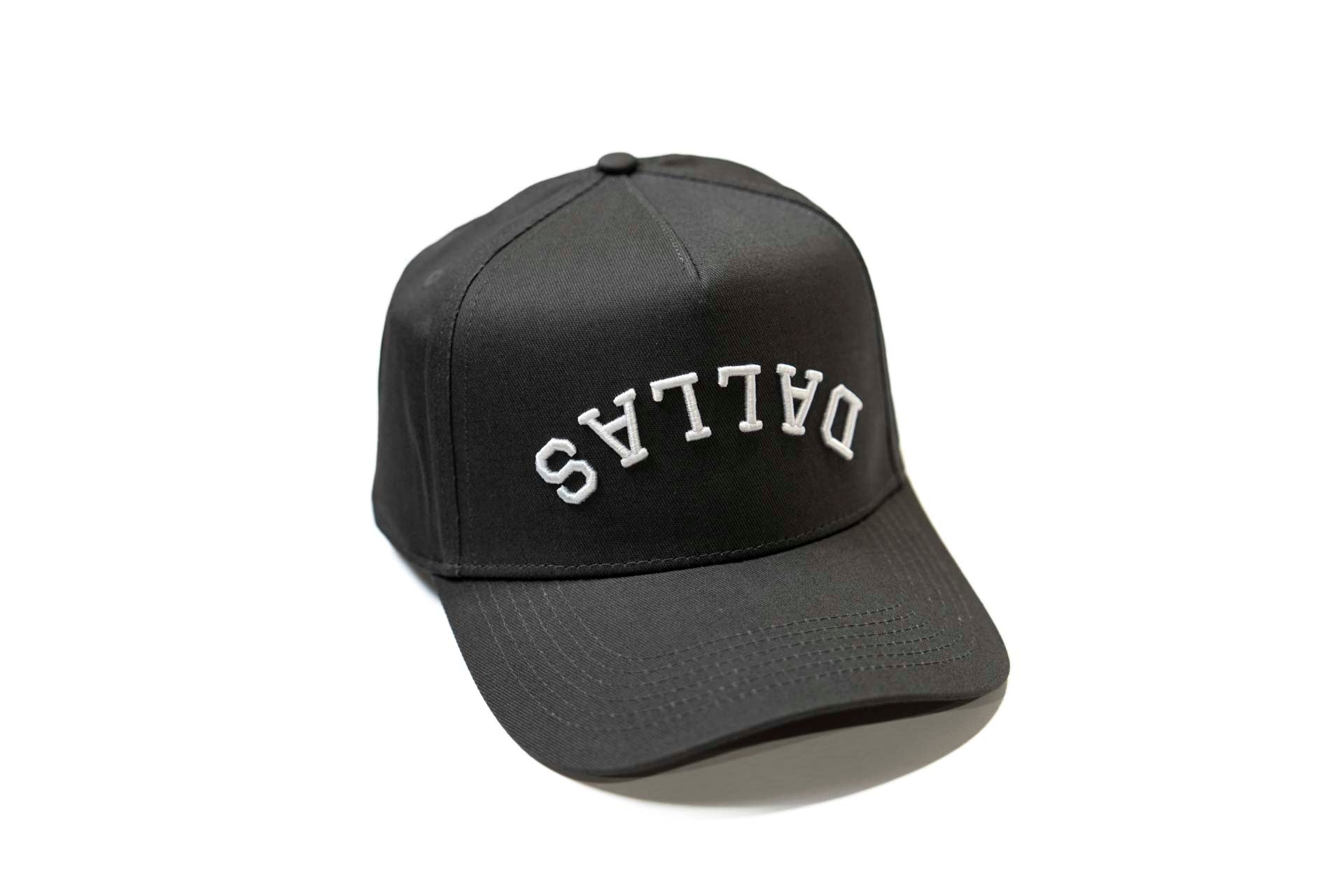 Precurved Dallas snapback - CHARCOAL