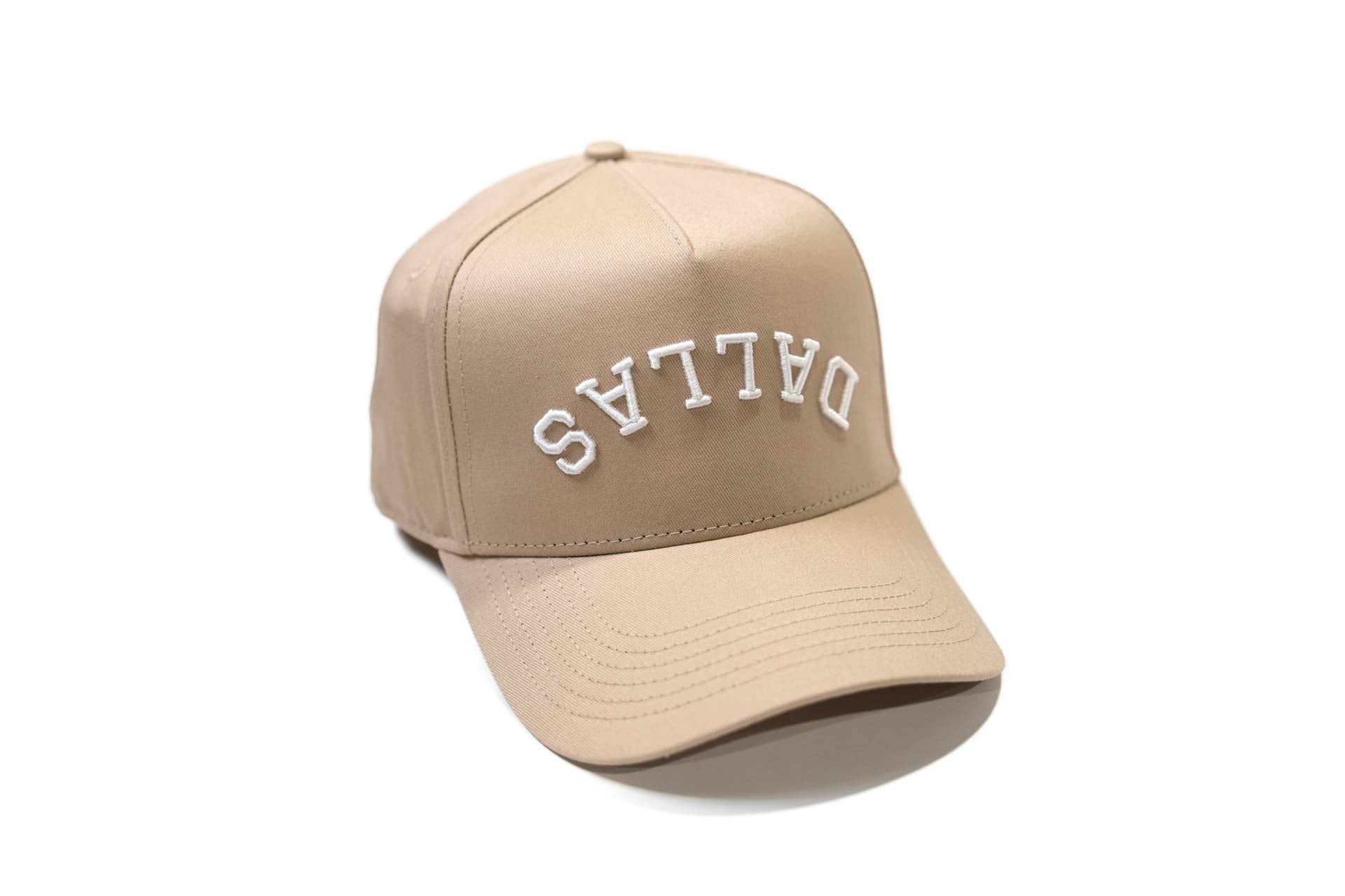 Precurved Dallas snapback - SAND