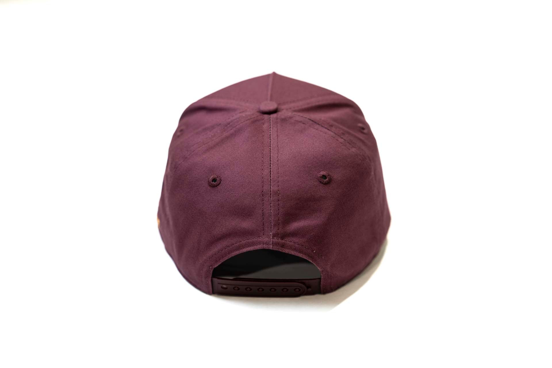 Precurved Dallas snapback - Maroon