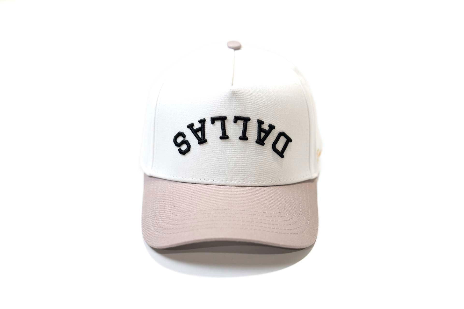Precurved Dallas snapback -  GRAY / WHITE