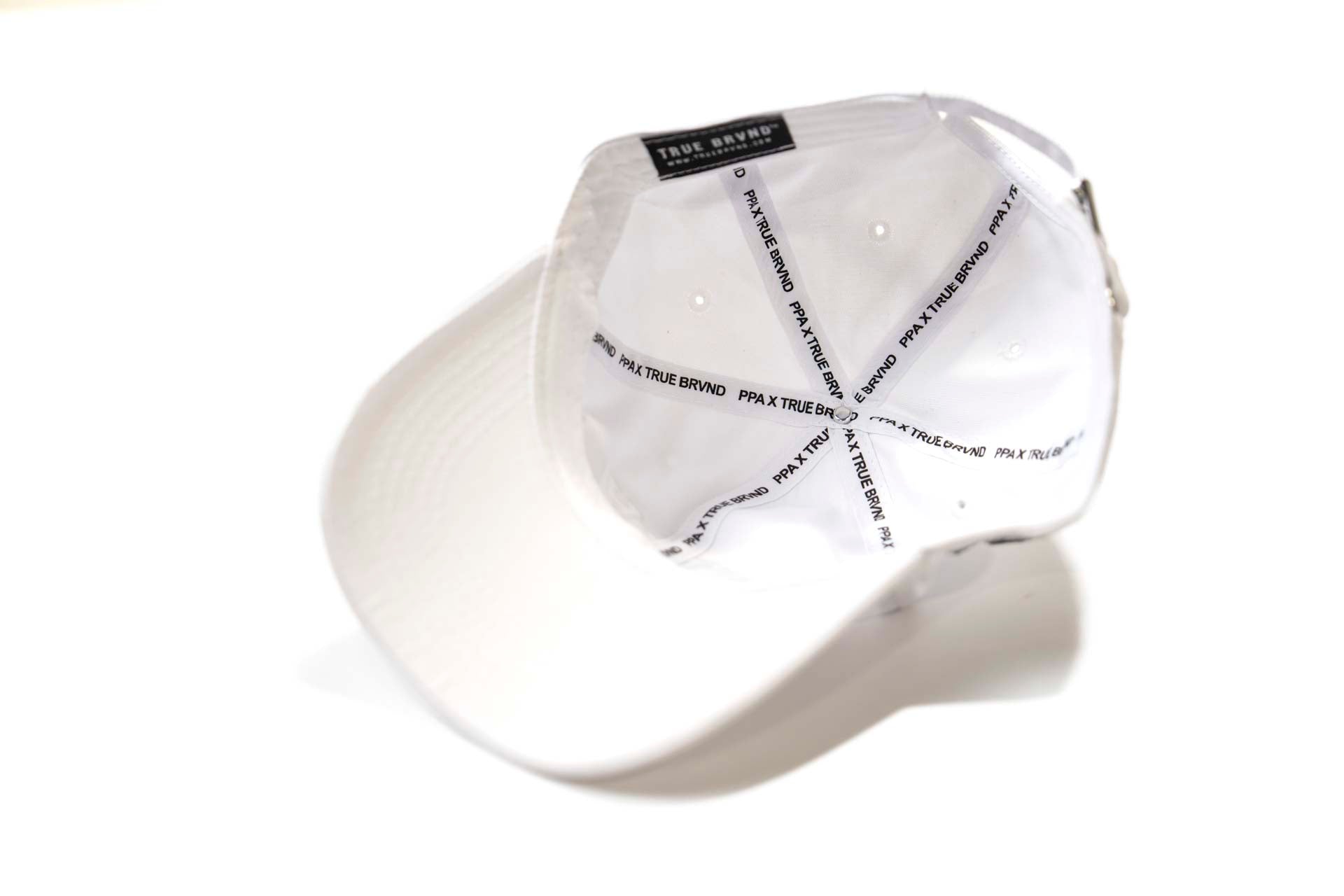 PPA X TRUE BRVND DAD HAT - USD WHITE