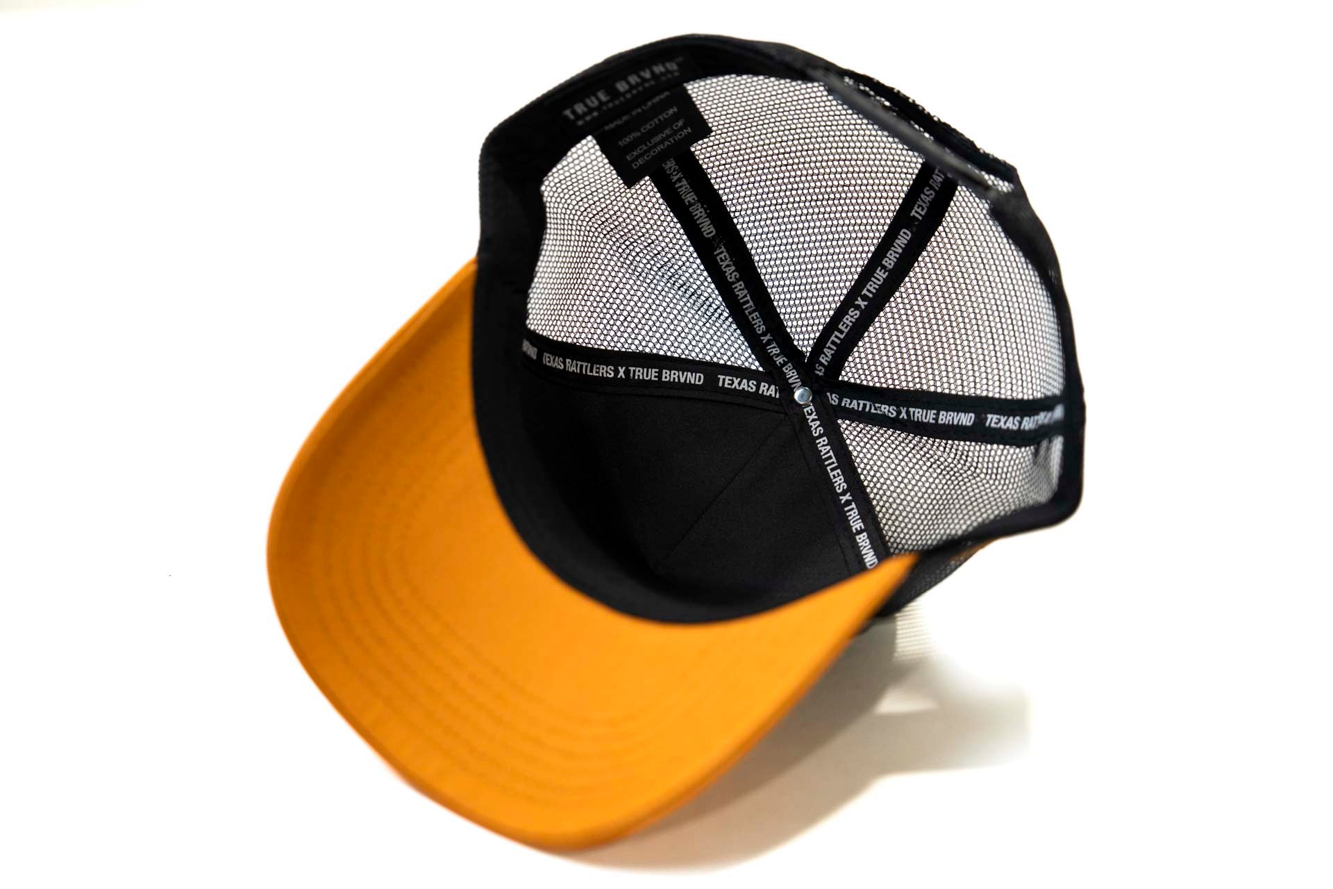 Texas Rattlers Trucker - ORANGE / BLACK