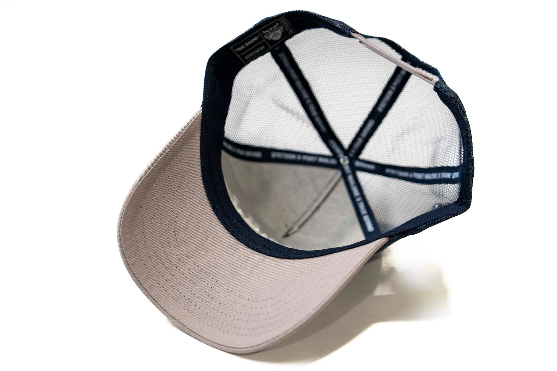 Post Malone x Stetson x True Brvnd - GRAY / NAVY trucker