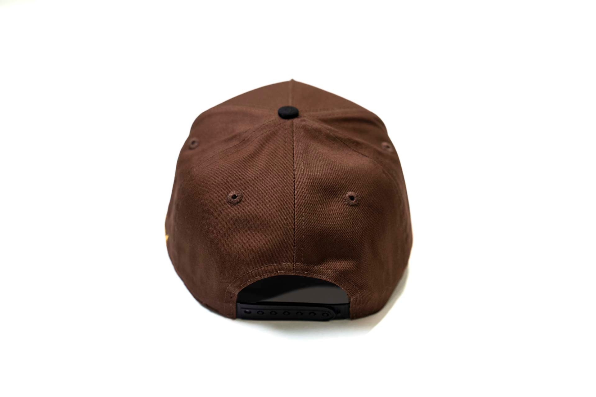 Precurved Dallas snapback - BLACK / BROWN