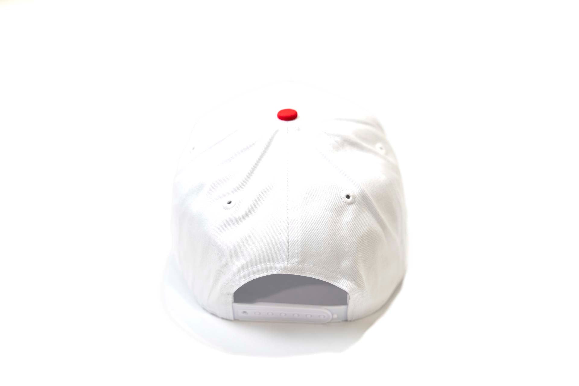 Precurved Dallas snapback - RED / WHITE