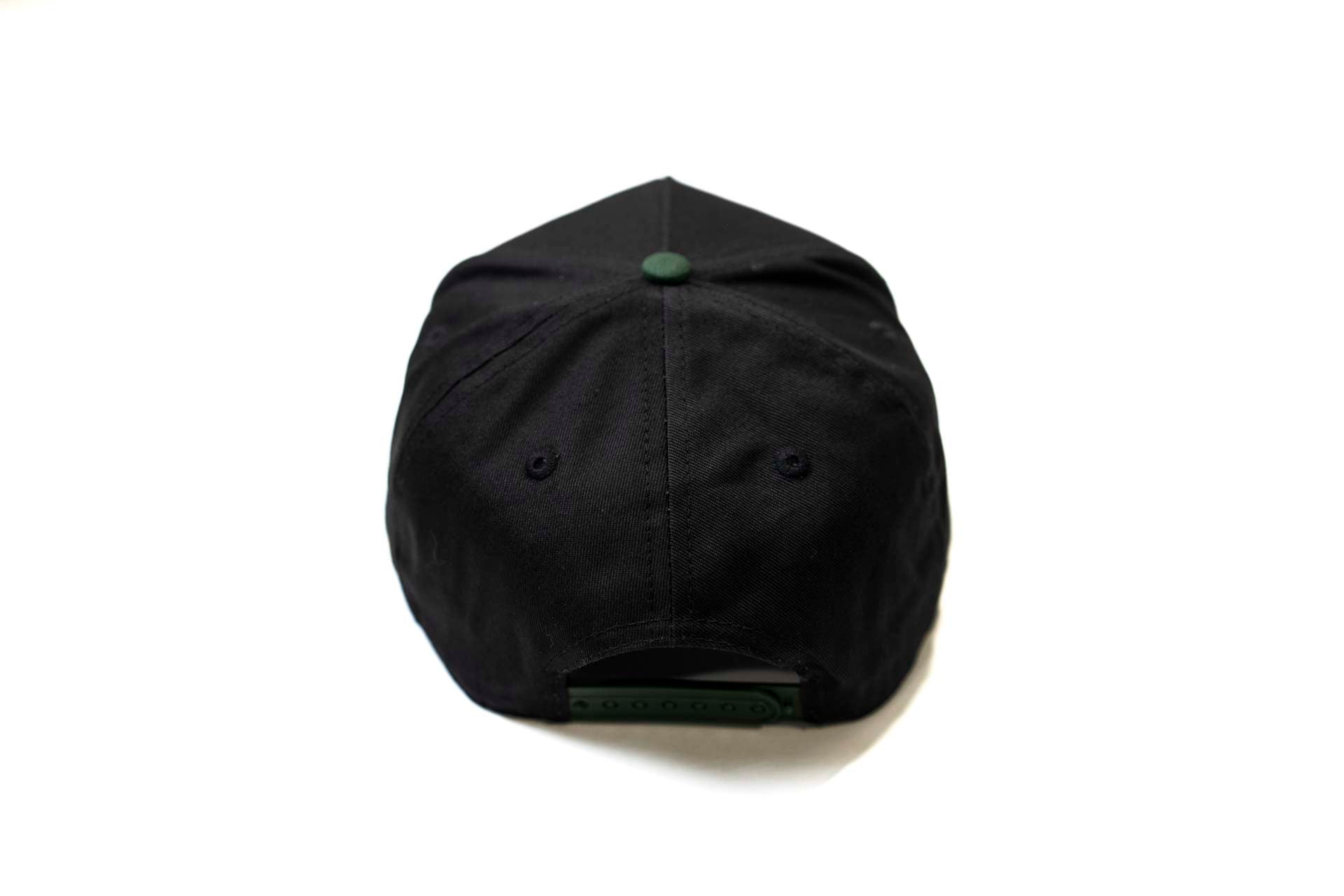 Precurved Dallas snapback - FOREST GREEN / BLACK