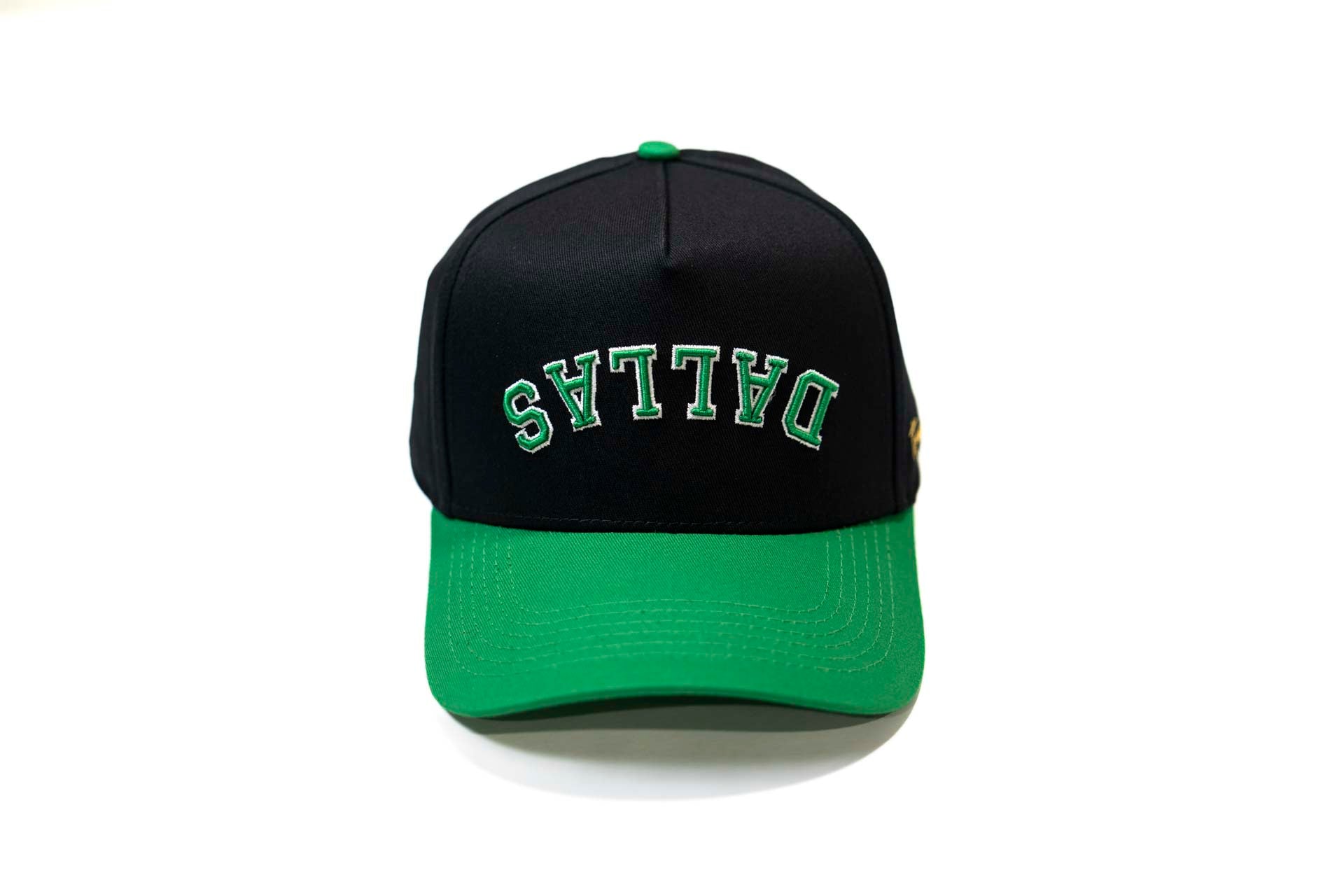 Precurved Dallas snapback - VICTORY GREEN / BLACK