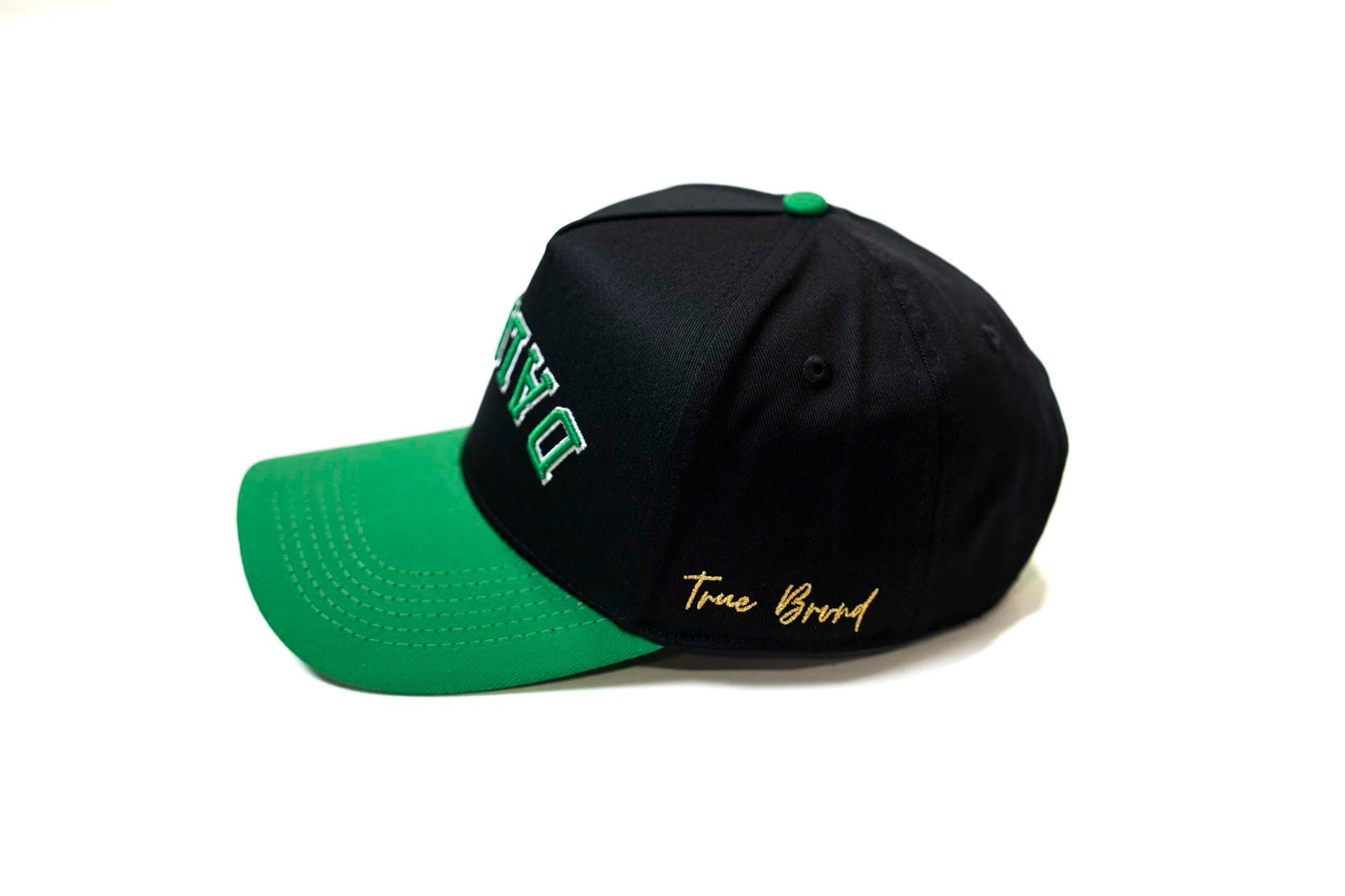 Precurved Dallas snapback - VICTORY GREEN / BLACK
