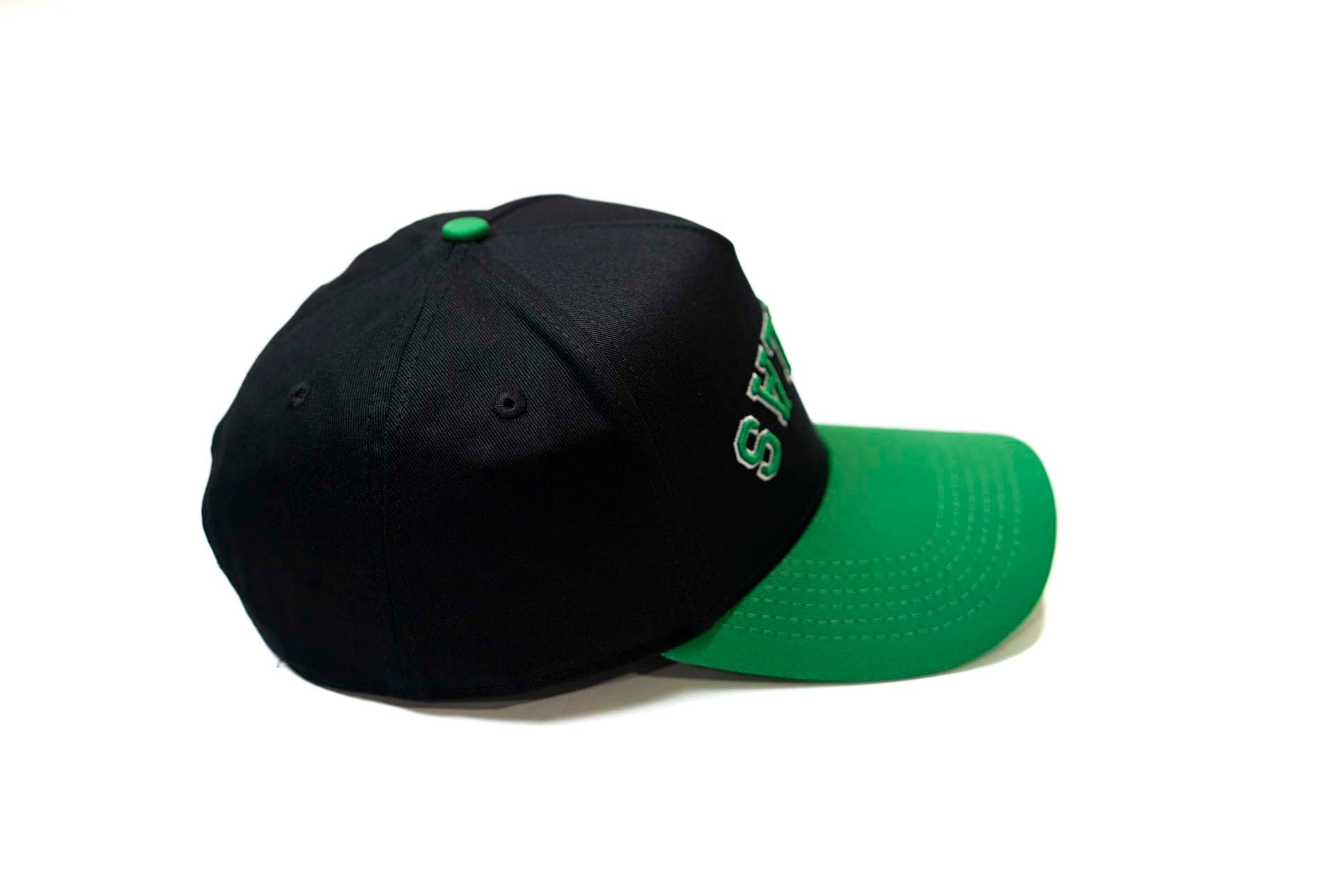 Precurved Dallas snapback - VICTORY GREEN / BLACK