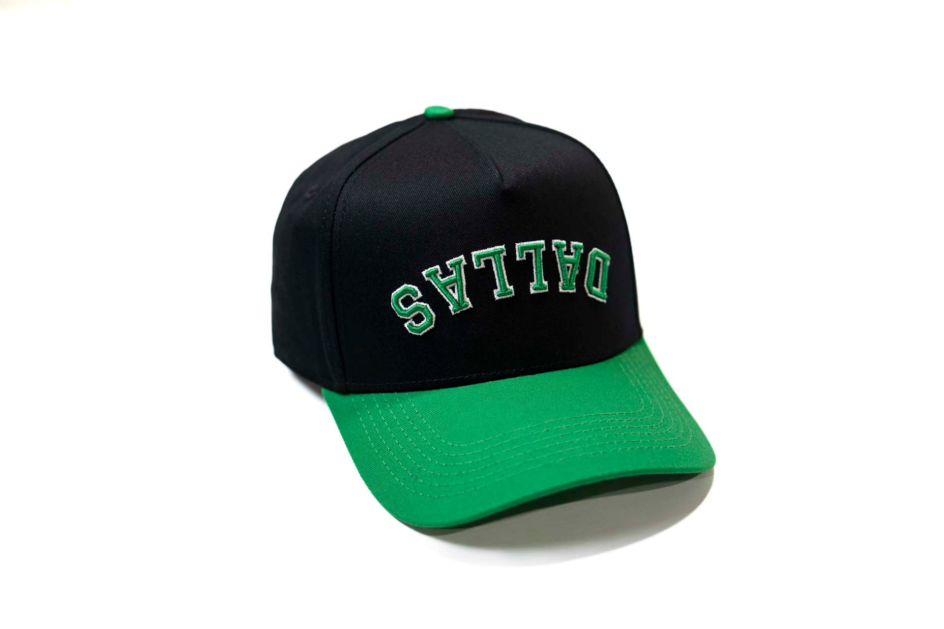 Precurved Dallas snapback - VICTORY GREEN / BLACK