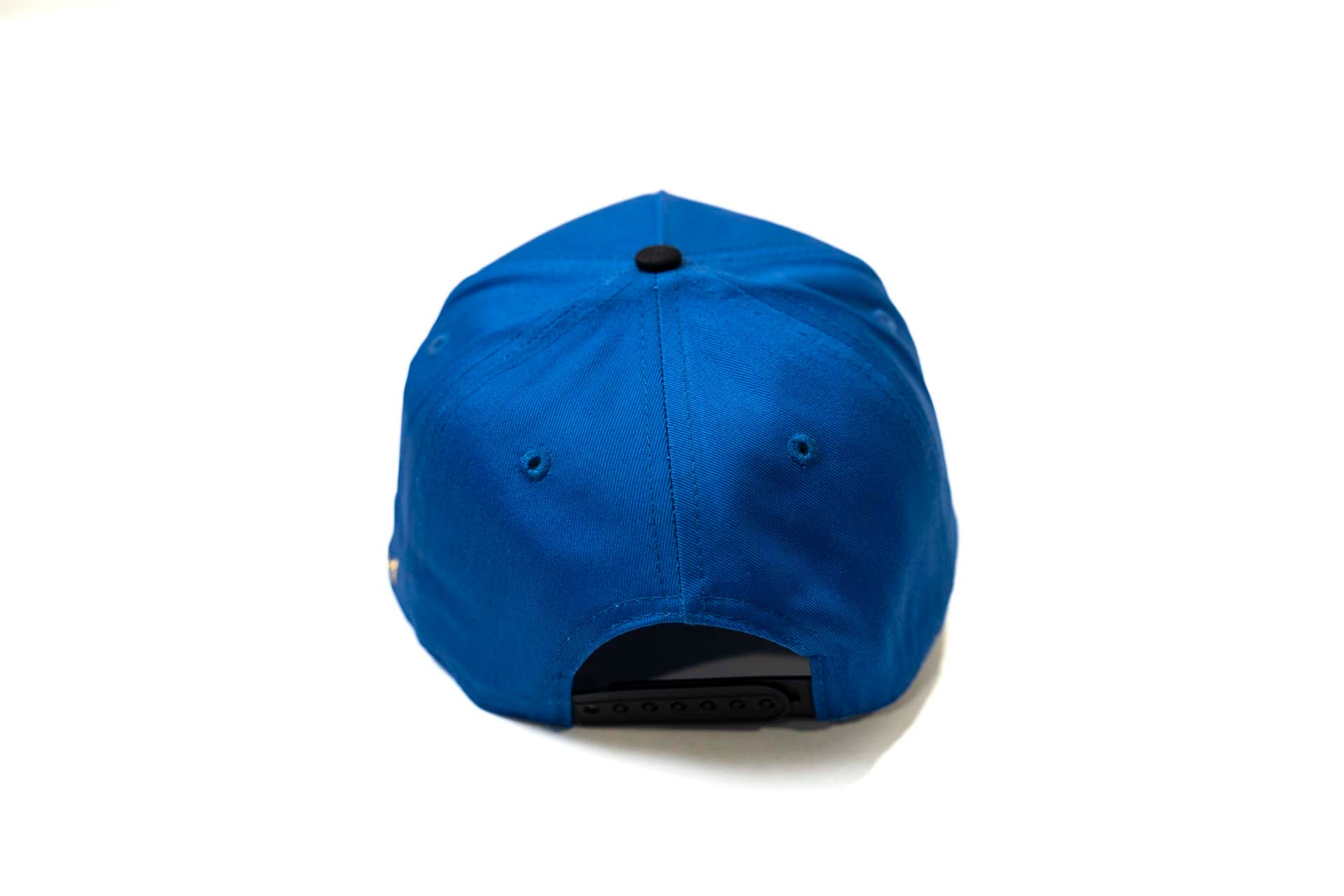 " Blueberry " - Precurved Dallas snapback - BLACK / ROYAL