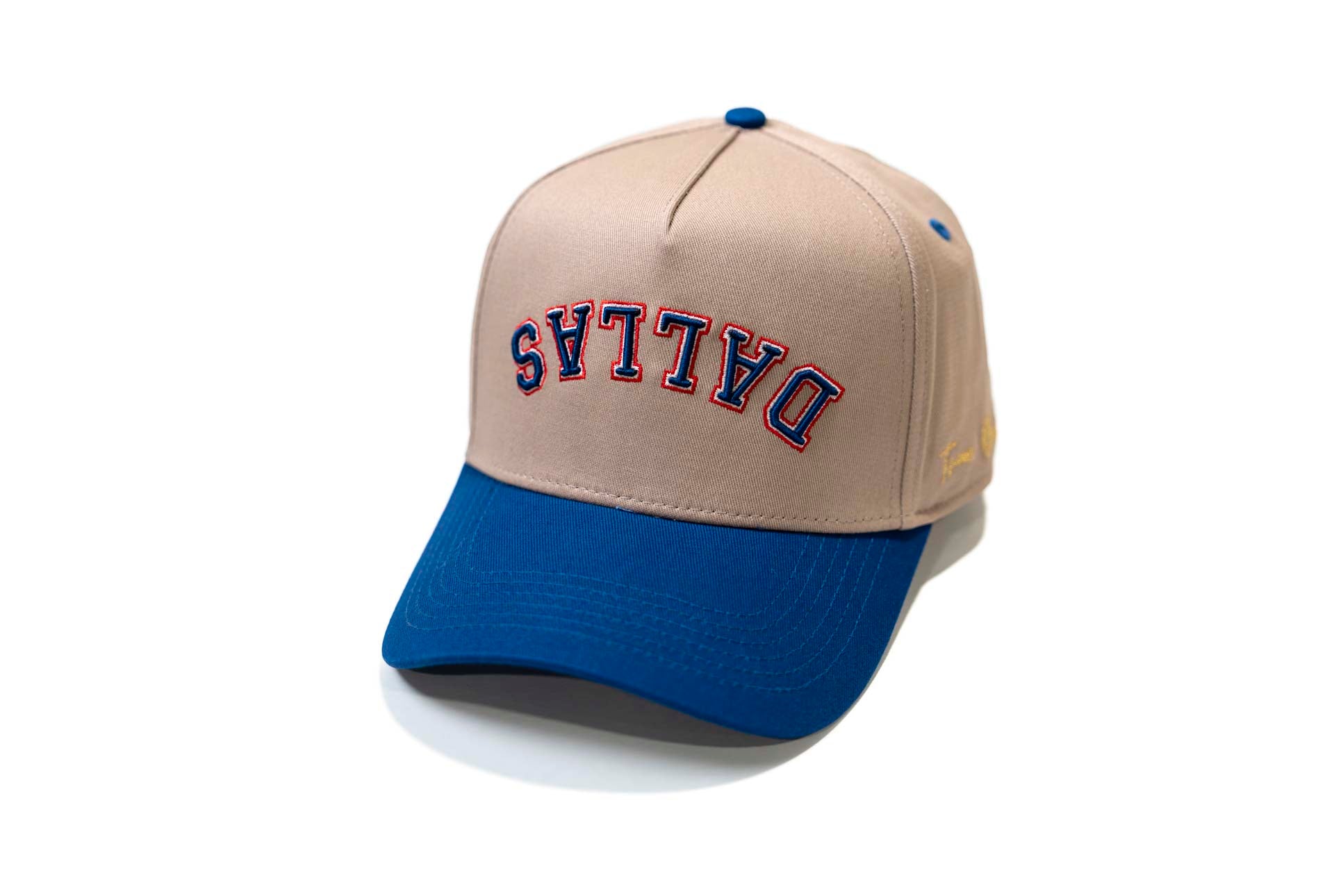 Precurved Dallas snapback - ROYAL / GRAY
