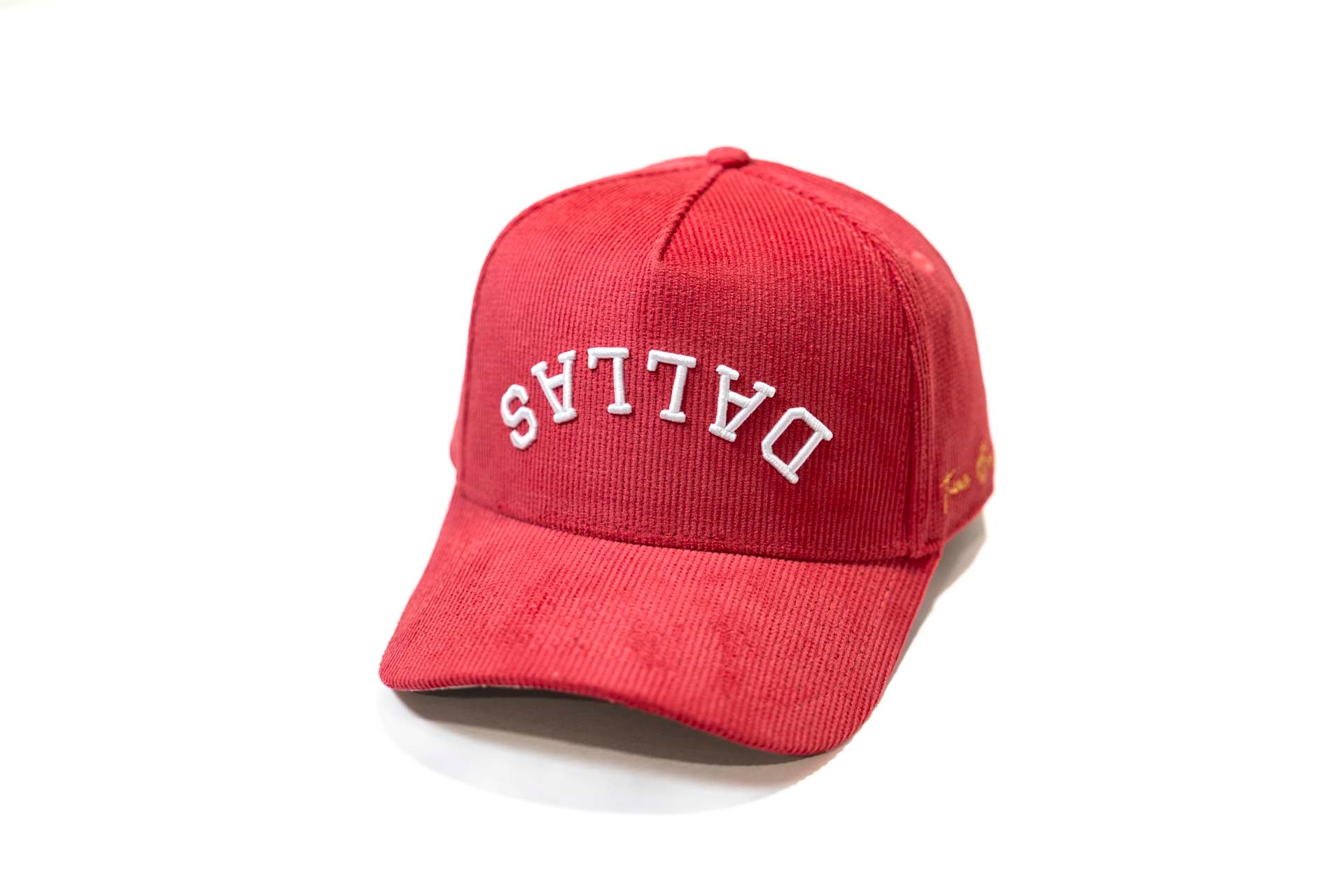 Corduroy USD snapback - RED