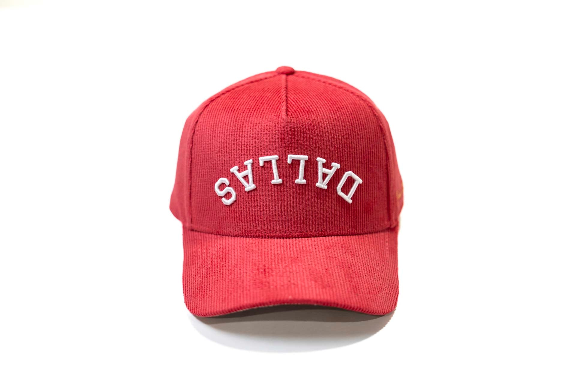Corduroy USD snapback - RED
