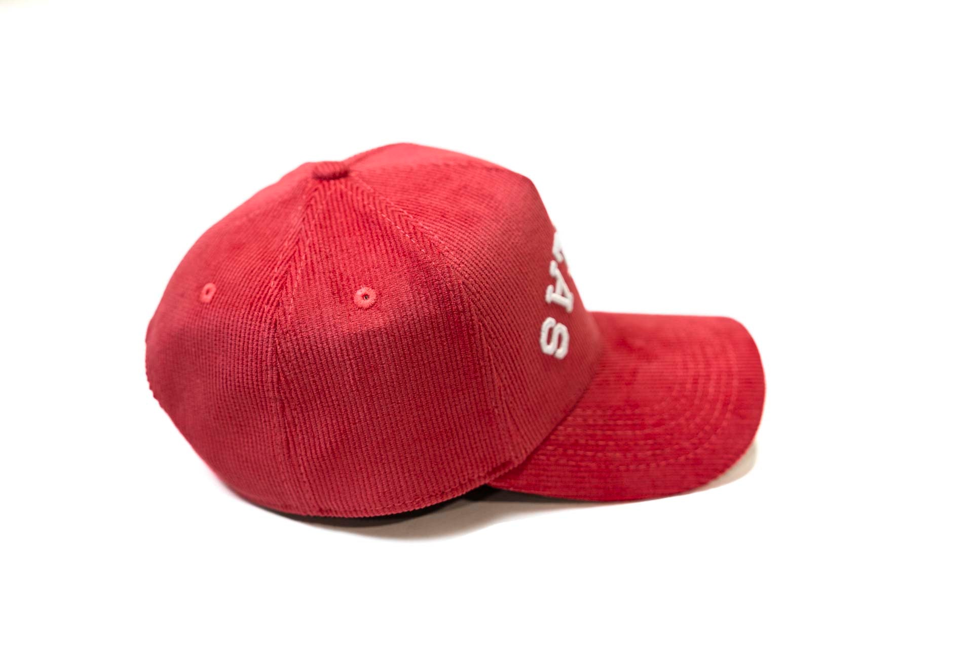 Corduroy USD snapback - RED