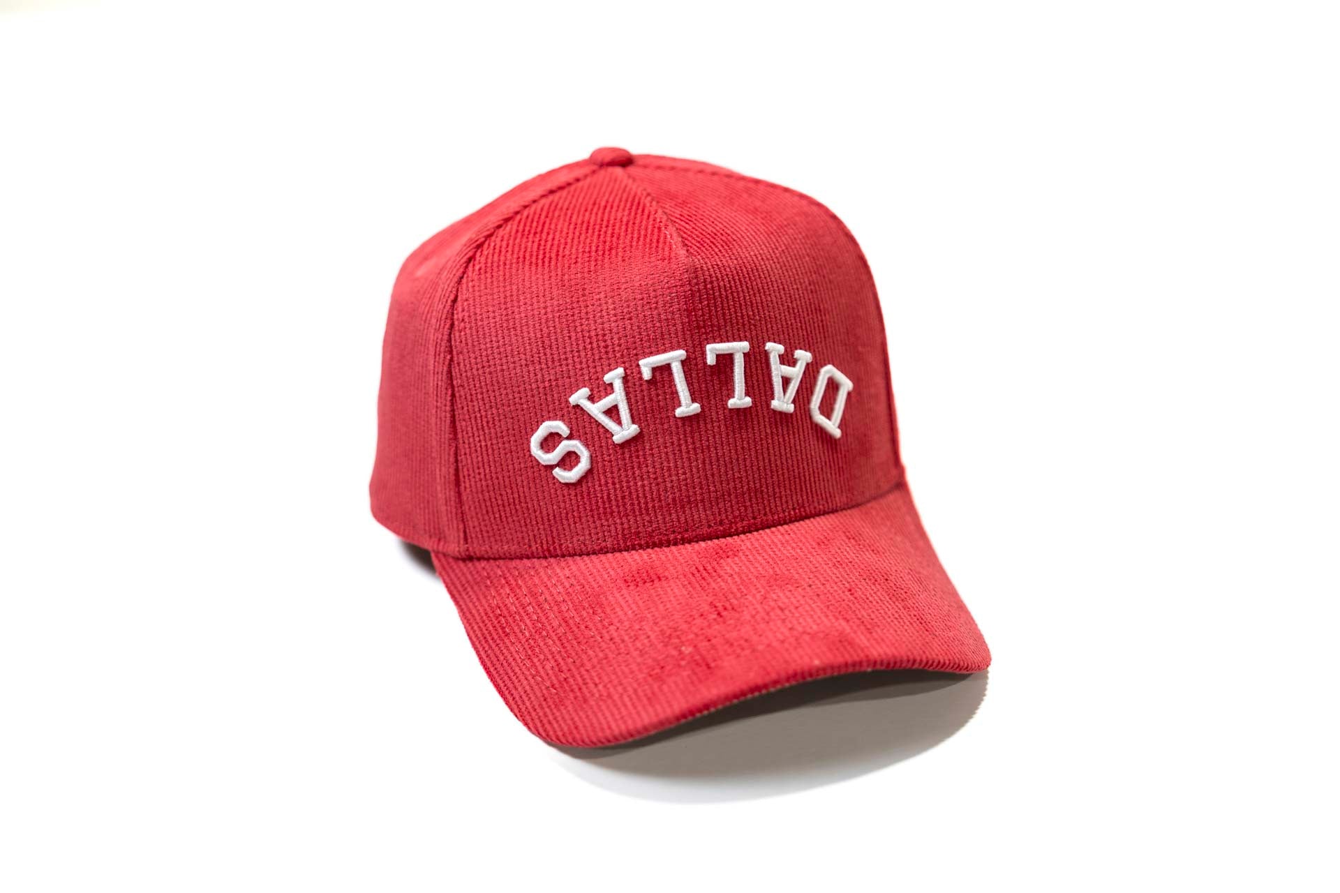 Corduroy USD snapback - RED