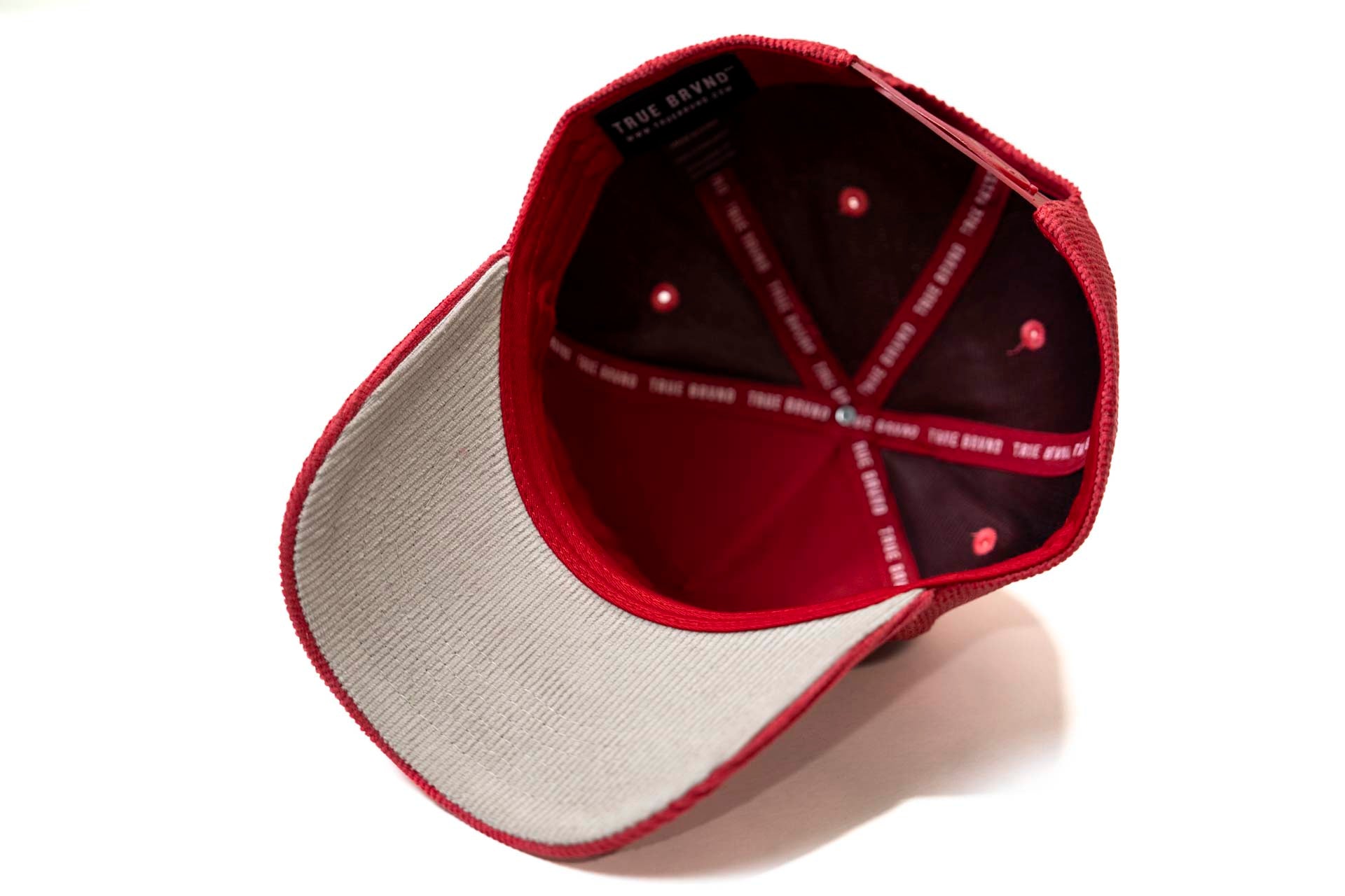 Corduroy USD snapback - RED