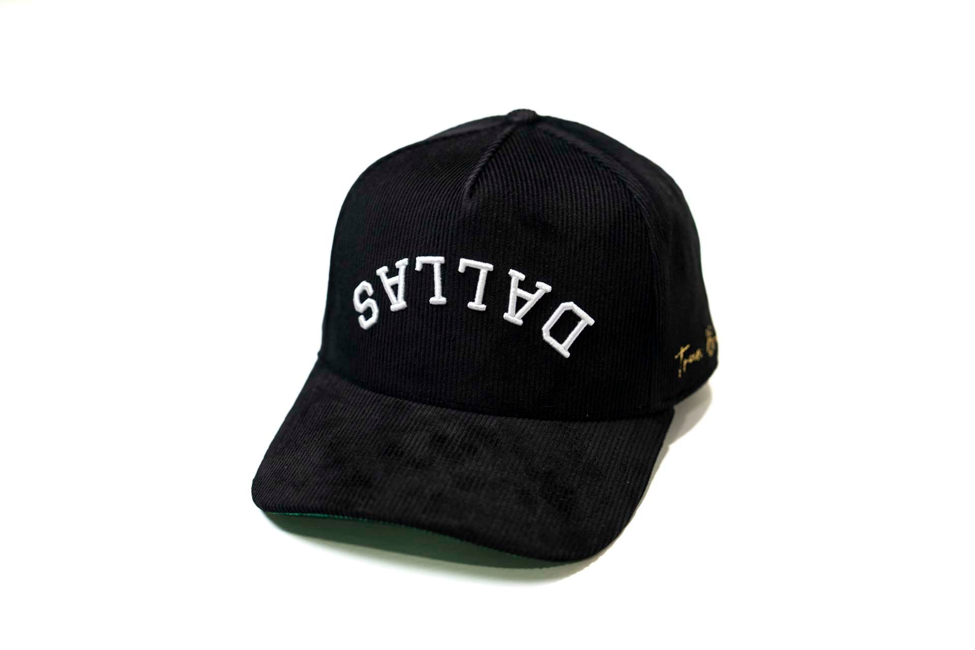 Corduroy USD snapback - BLACK