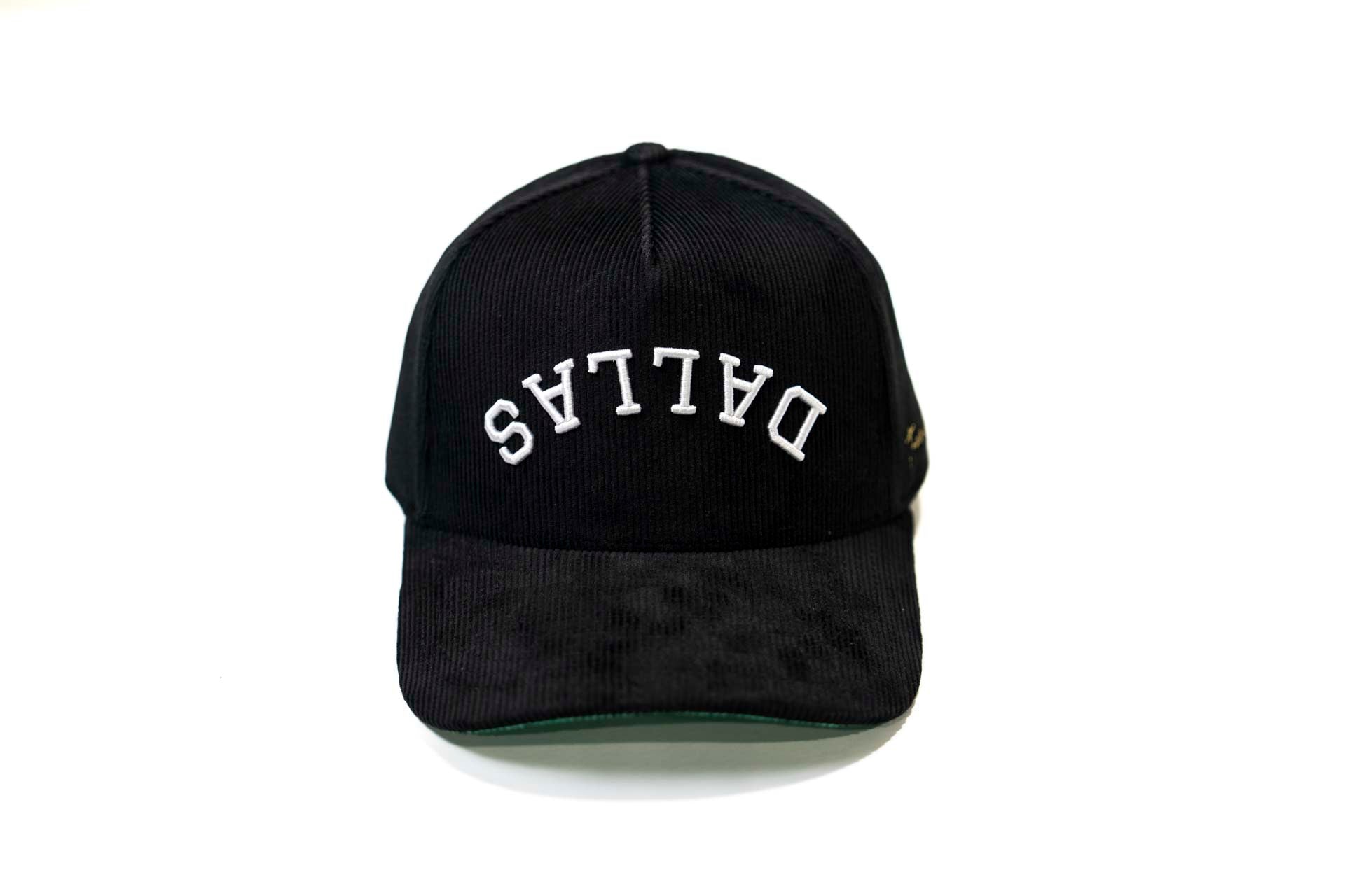 Corduroy USD snapback - BLACK