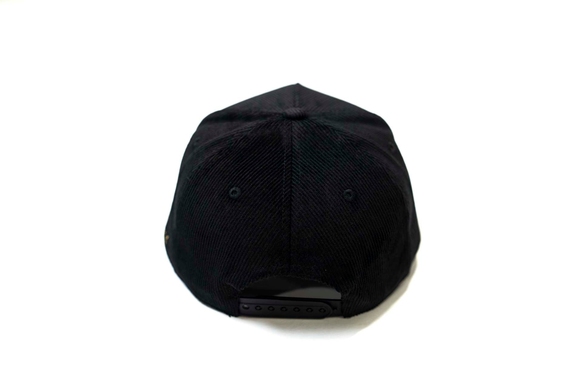 Corduroy USD snapback - BLACK