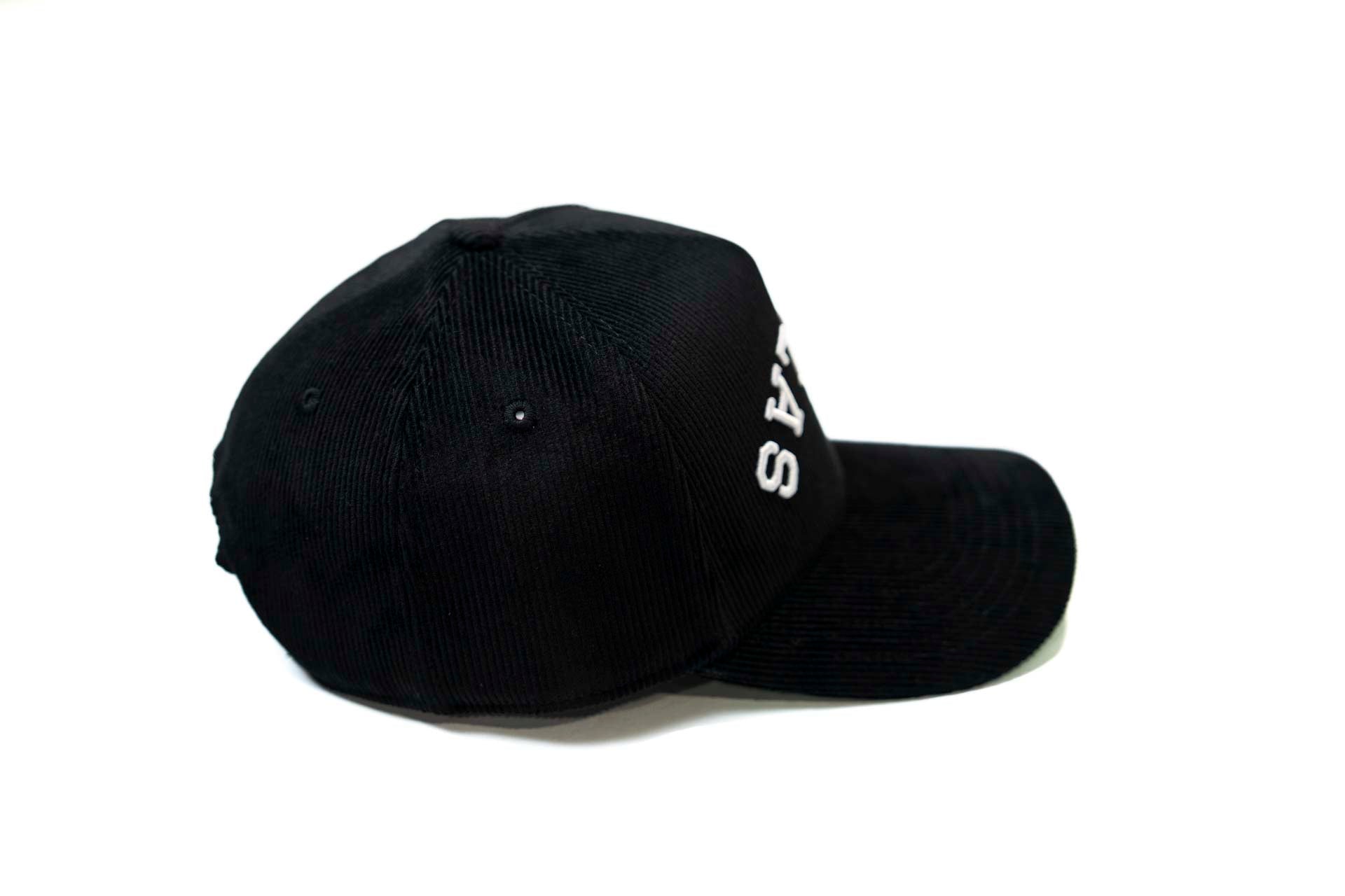 Corduroy USD snapback - BLACK