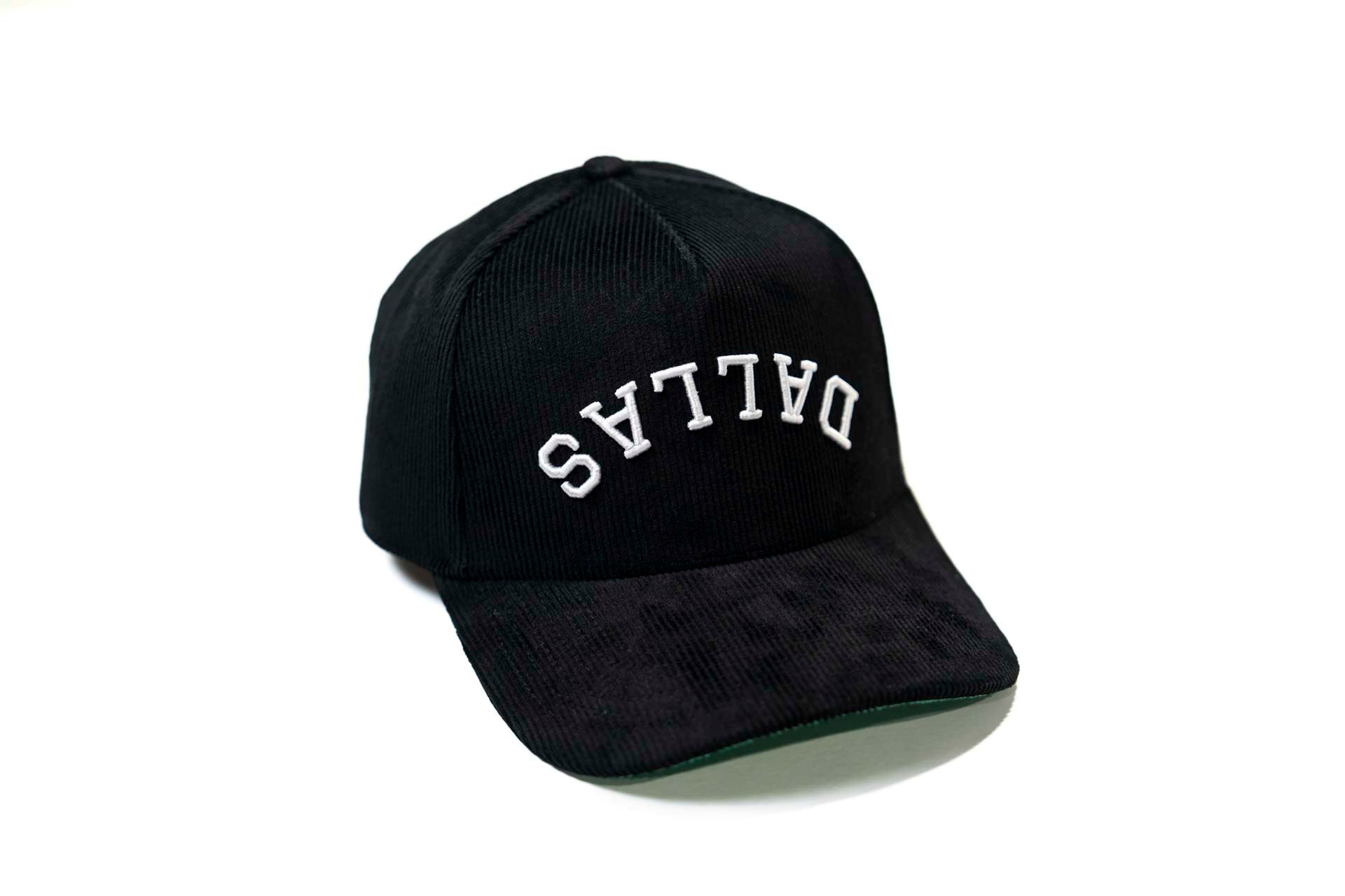 Corduroy USD snapback - BLACK