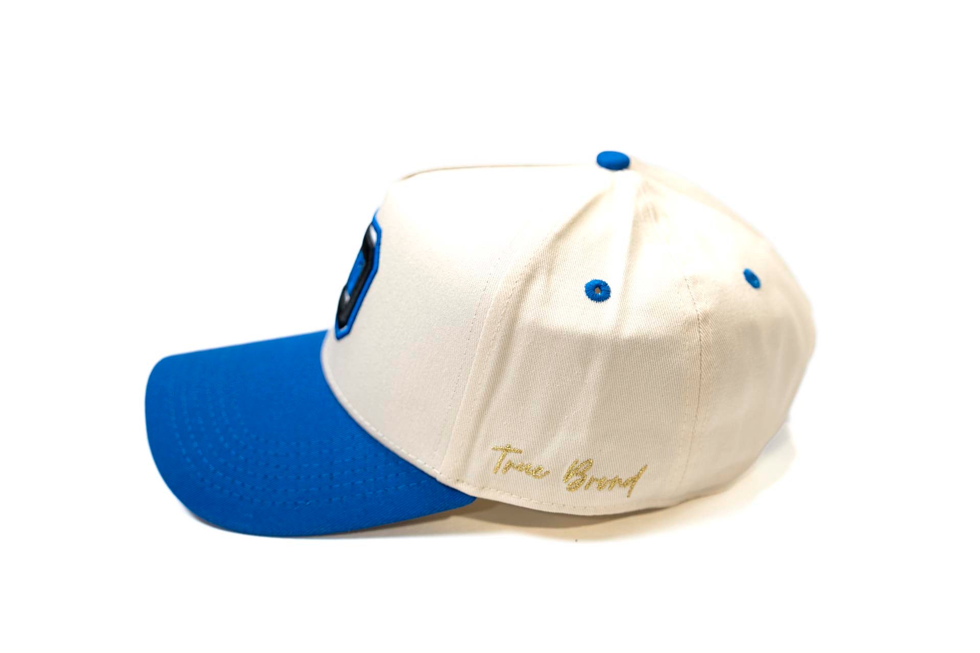 TRUE D HAT - ROYAL / OFFWHITE