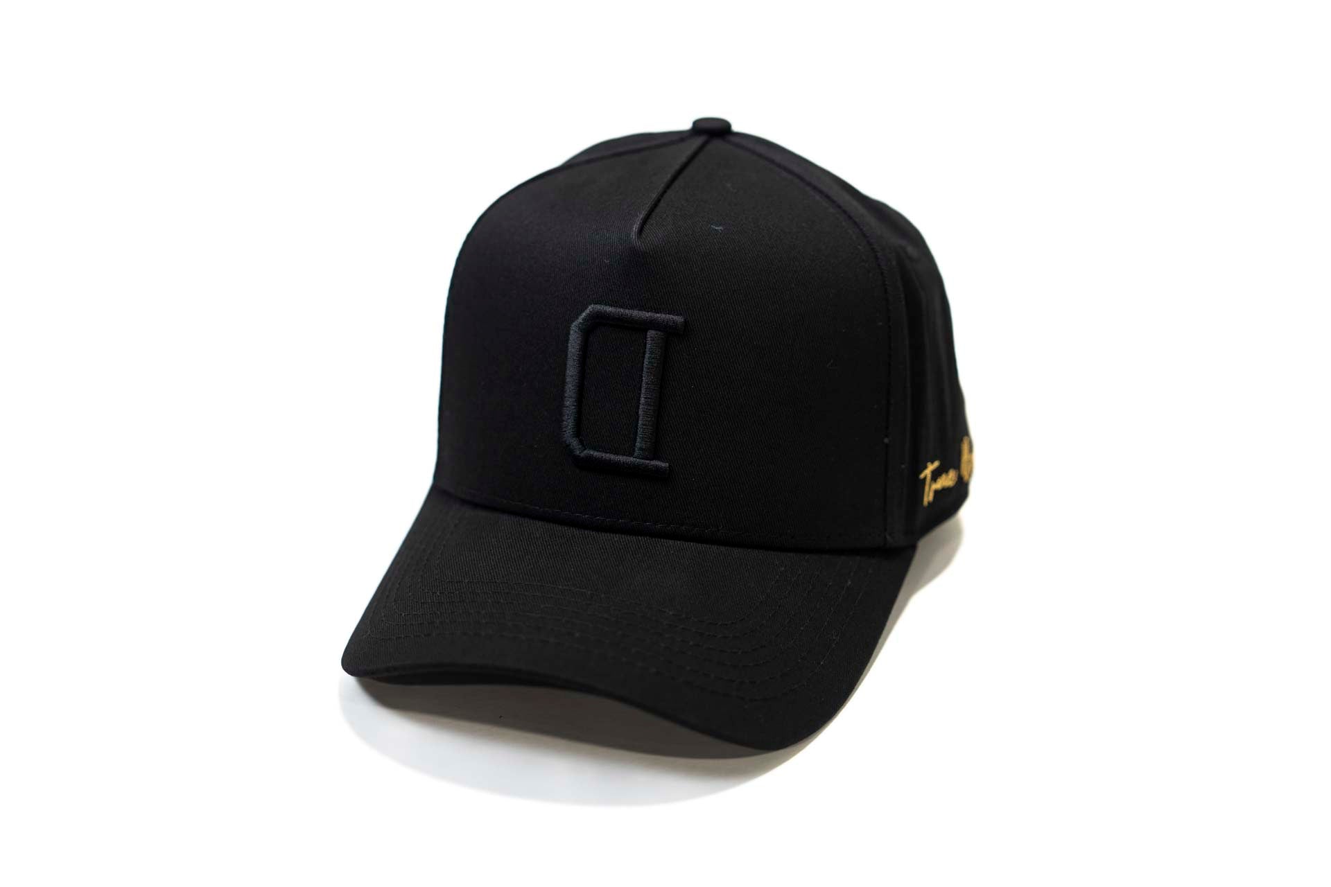 V2 Precurved snapback - BLACK / BLACK