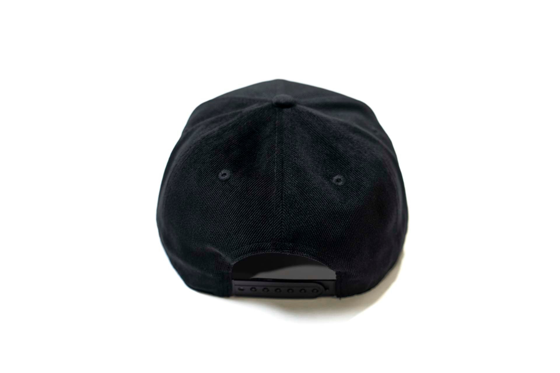 Corduroy 6 panel - BLACK