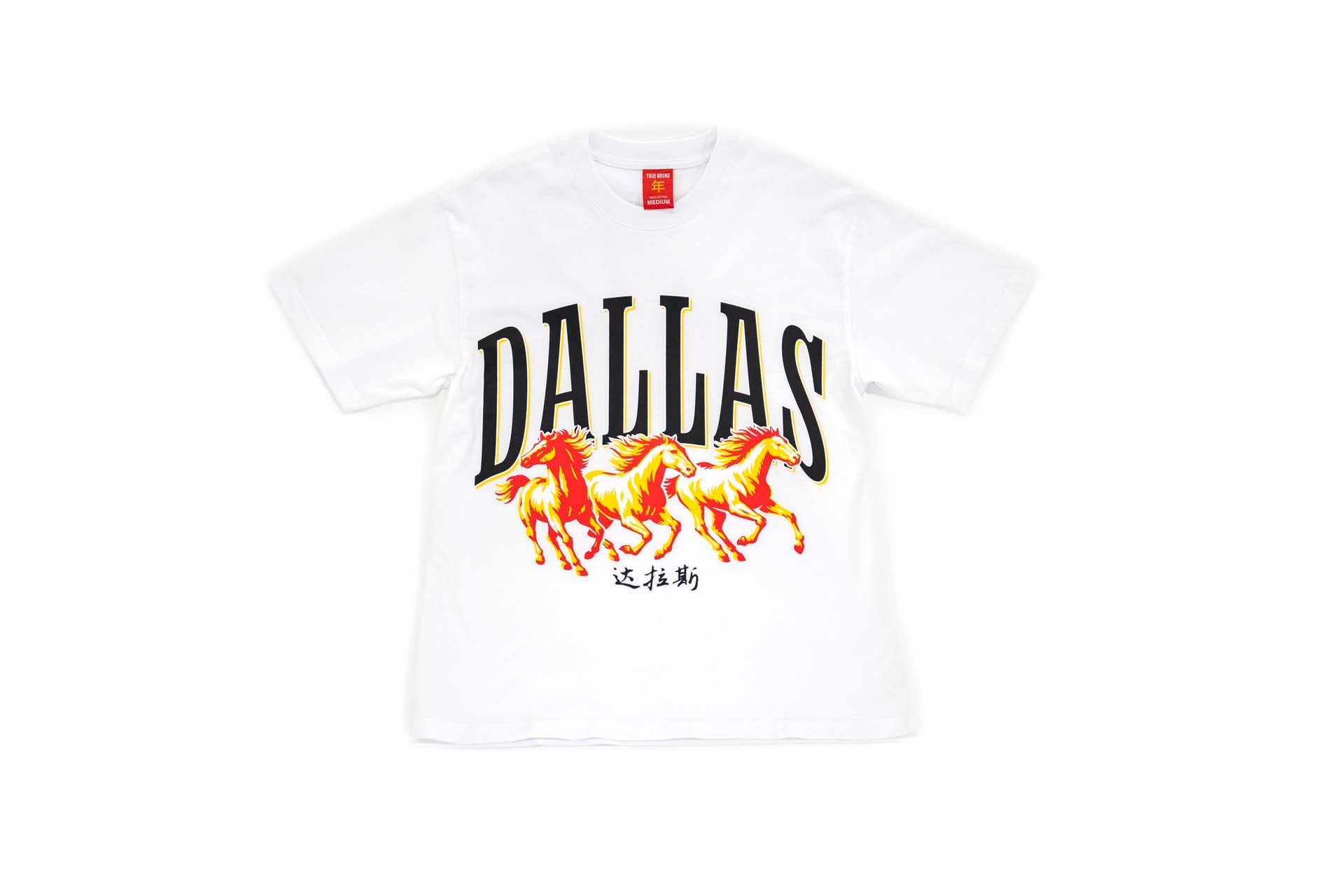 Year of the Horse Shirt (Dallas) - WHITE