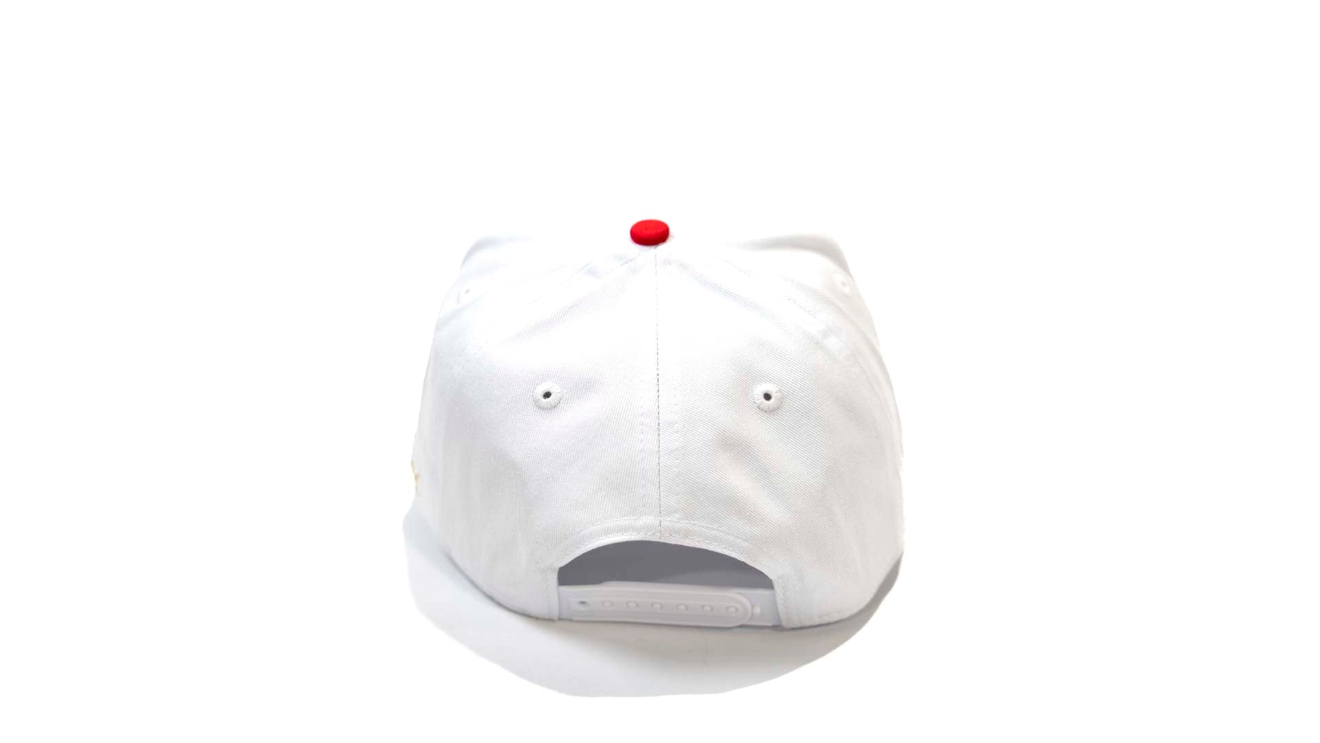 Precurved Dallas snapback - RED / WHITE
