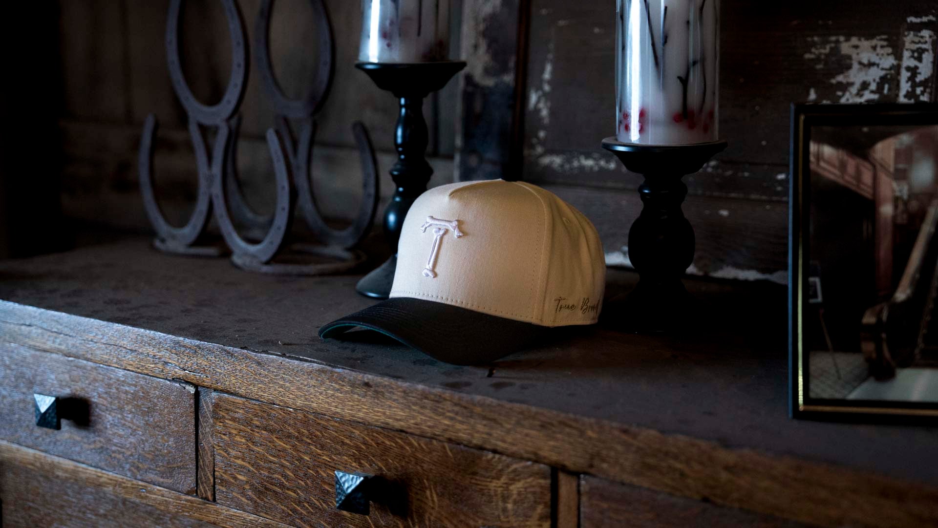 T-BONE " Texas " - BLACK / OFFWHITE