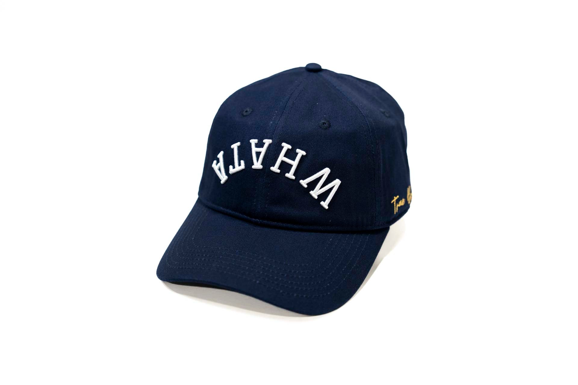 WHATABURGER Dad Hat - NAVY (dad hat)