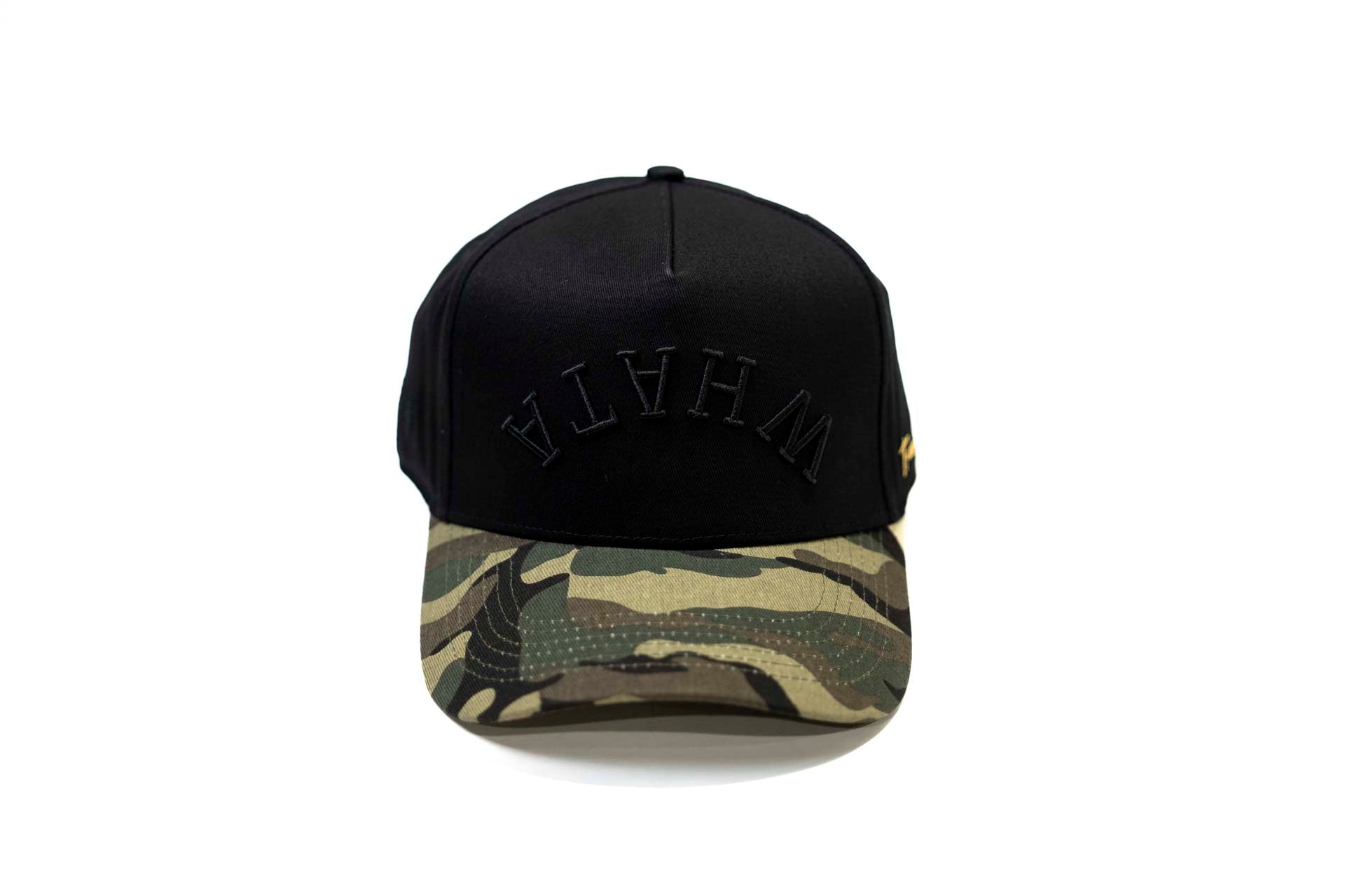 WHATABURGER snapback - CAMO / BLACK