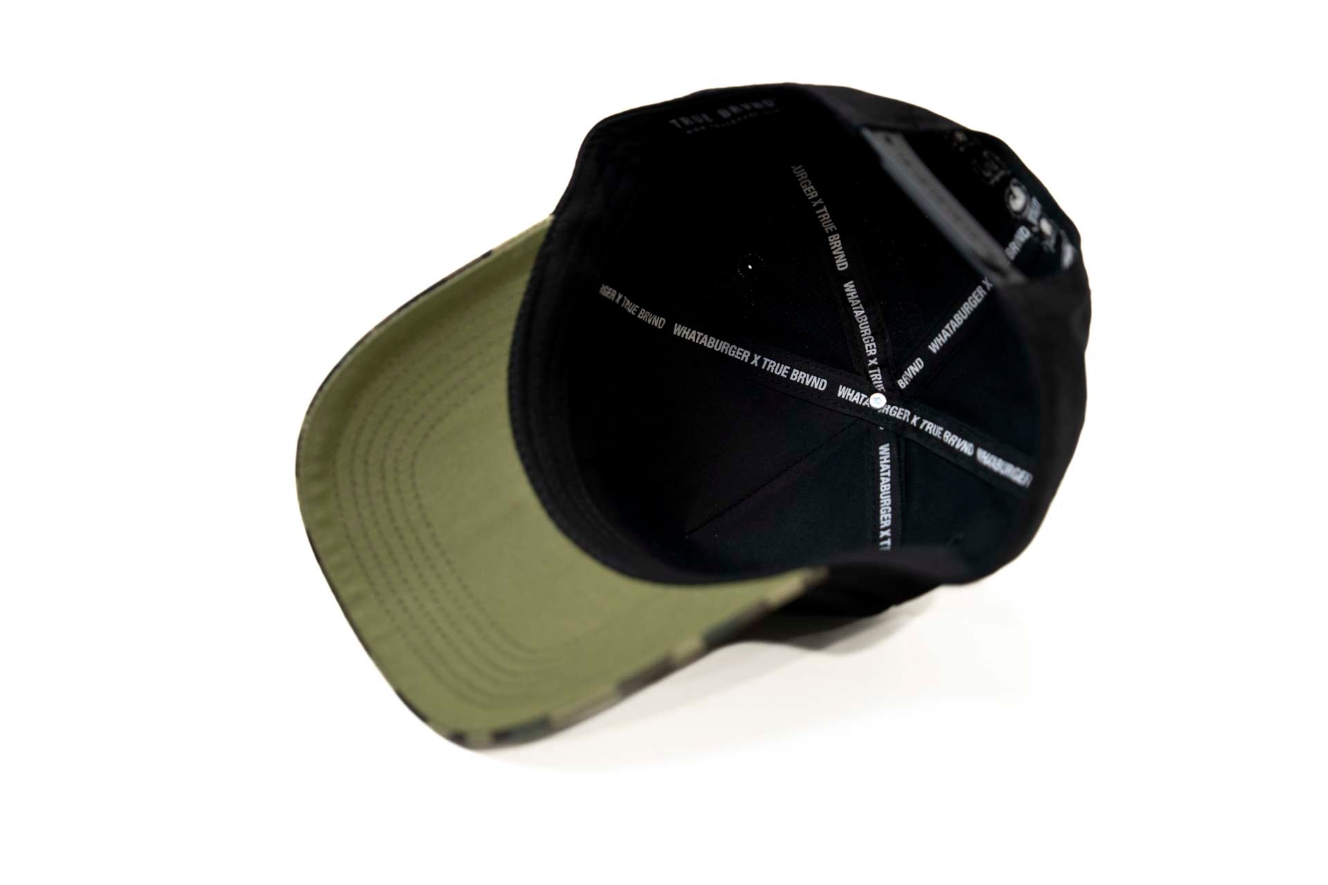WHATABURGER snapback - CAMO / BLACK