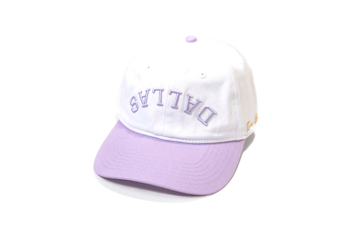 NWT Handmade Lavender Ball Cap Double C Silver Crystal Logo & Crystal Brim Lavender Wool Cowboy Hat: Western Cattleman Style, 4 1/8  main image 4