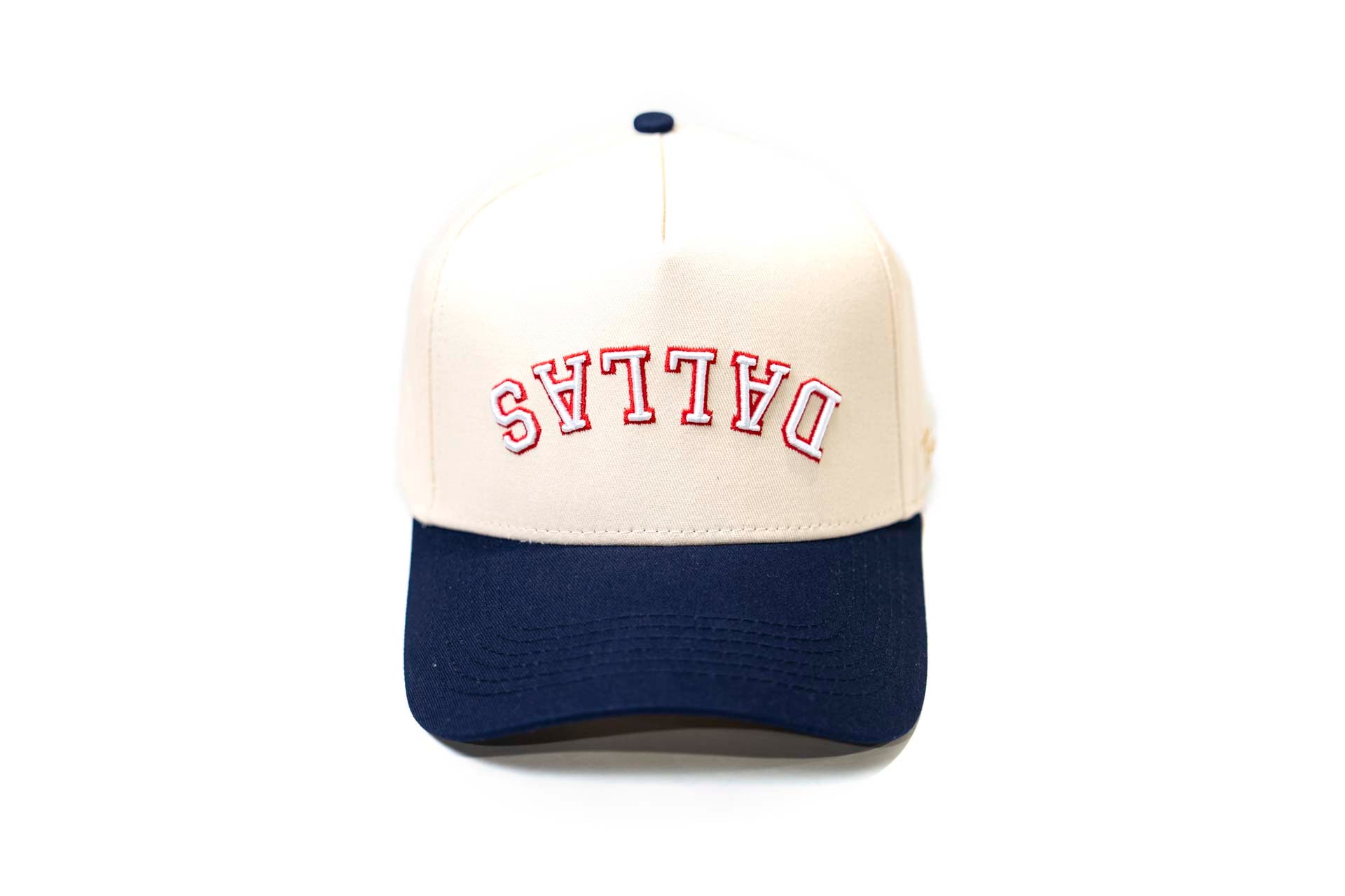 OFFWHITE - NAVY w/ Red outline