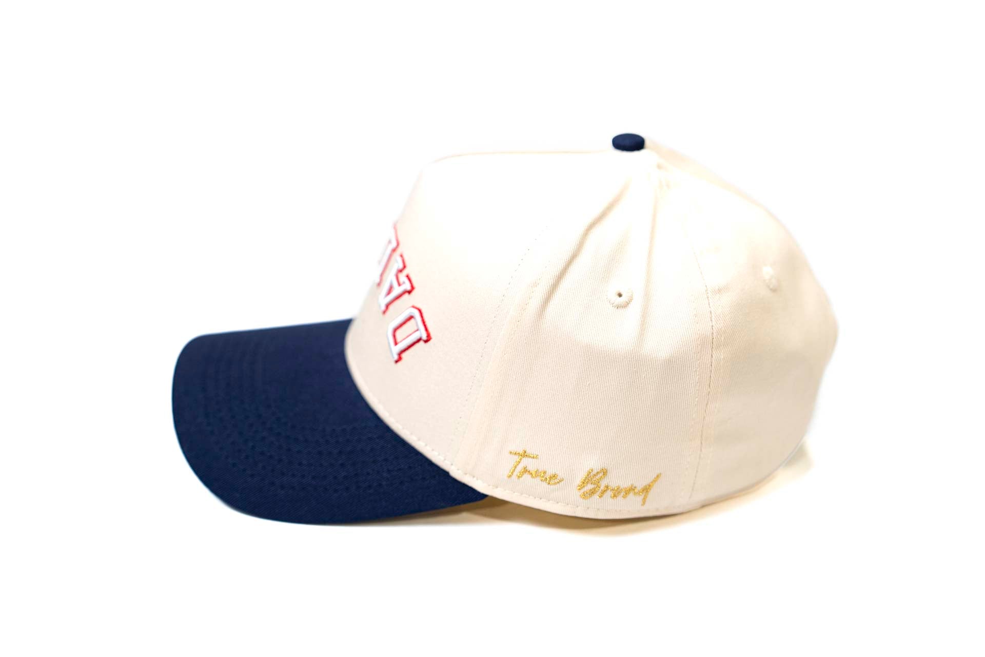 OFFWHITE - NAVY w/ Red outline