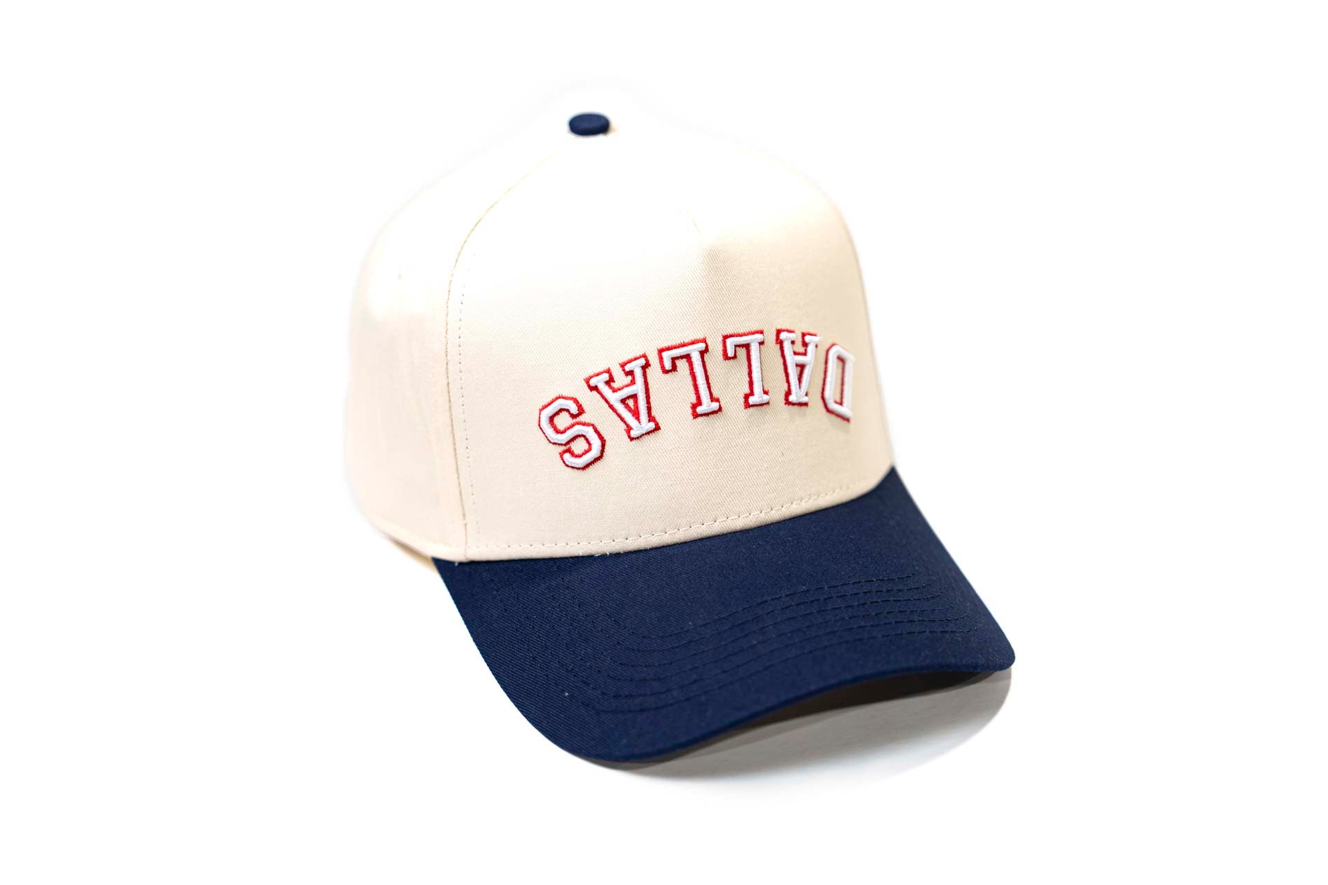 OFFWHITE - NAVY w/ Red outline