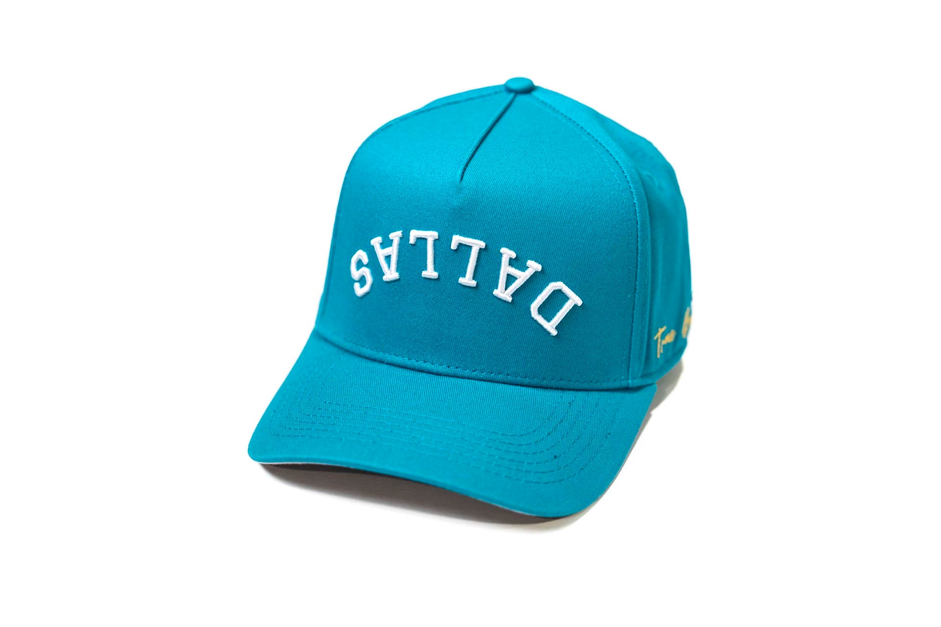 Precurved Dallas snapback - TEAL