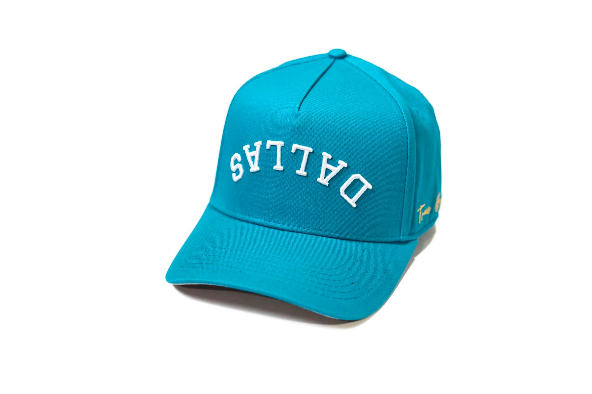 Precurved Dallas snapback - TEAL