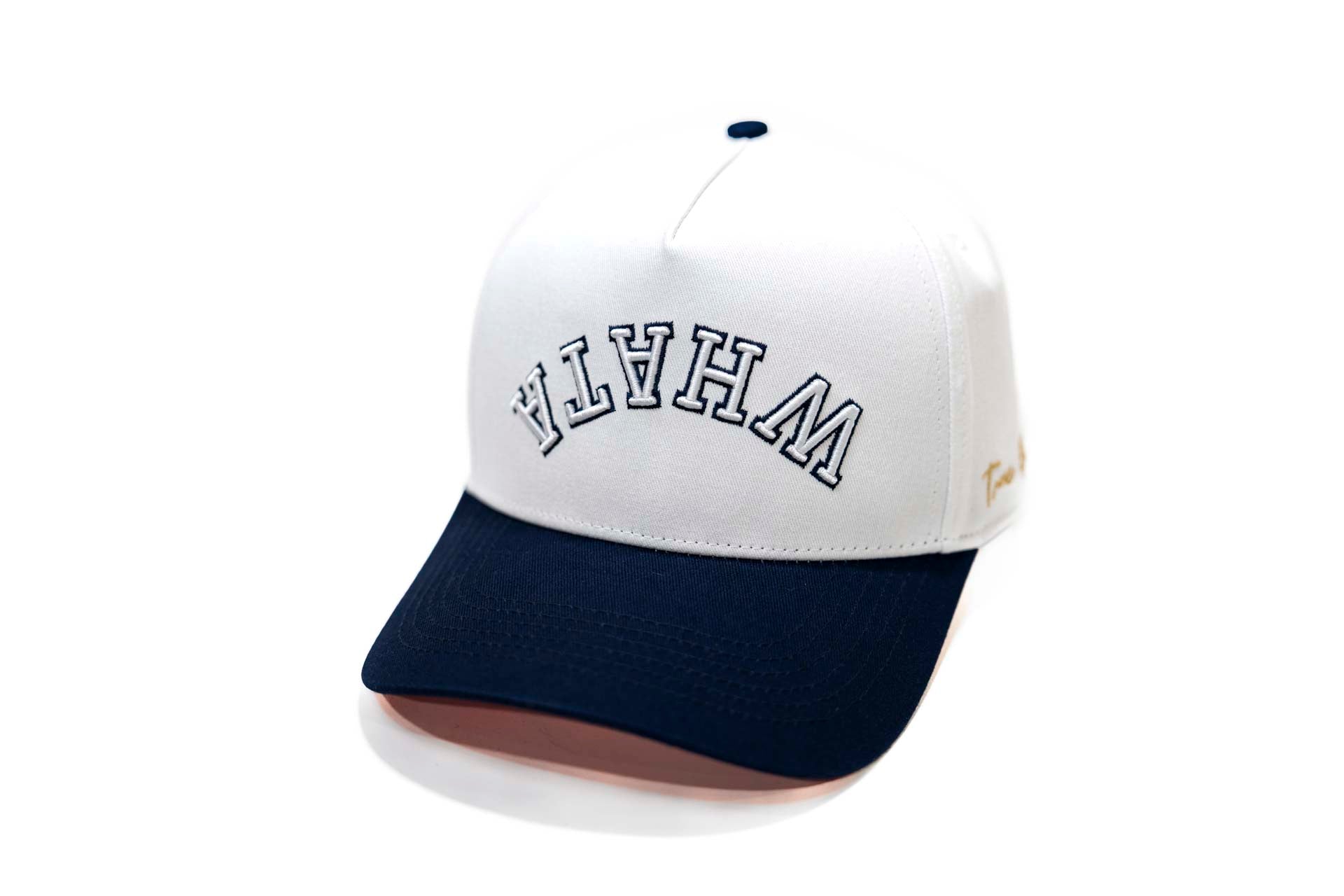 WHATABURGER snapback - NAVY / WHITE (rwb)