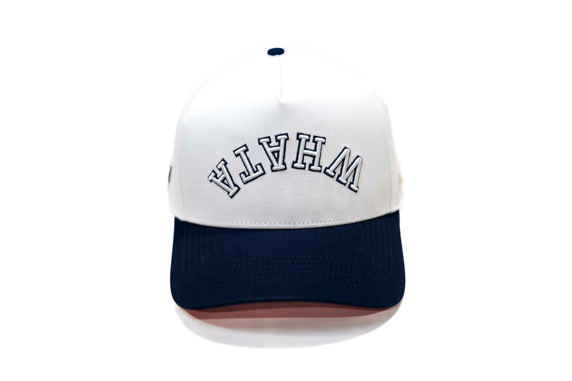 WHATABURGER snapback - NAVY / WHITE (rwb)