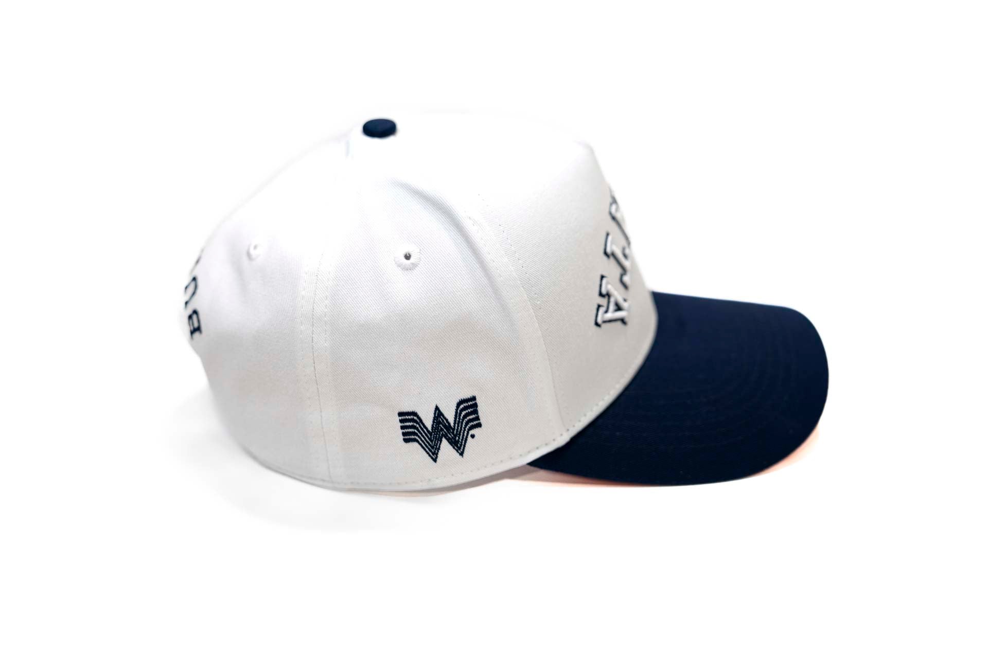 WHATABURGER snapback - NAVY / WHITE (rwb)
