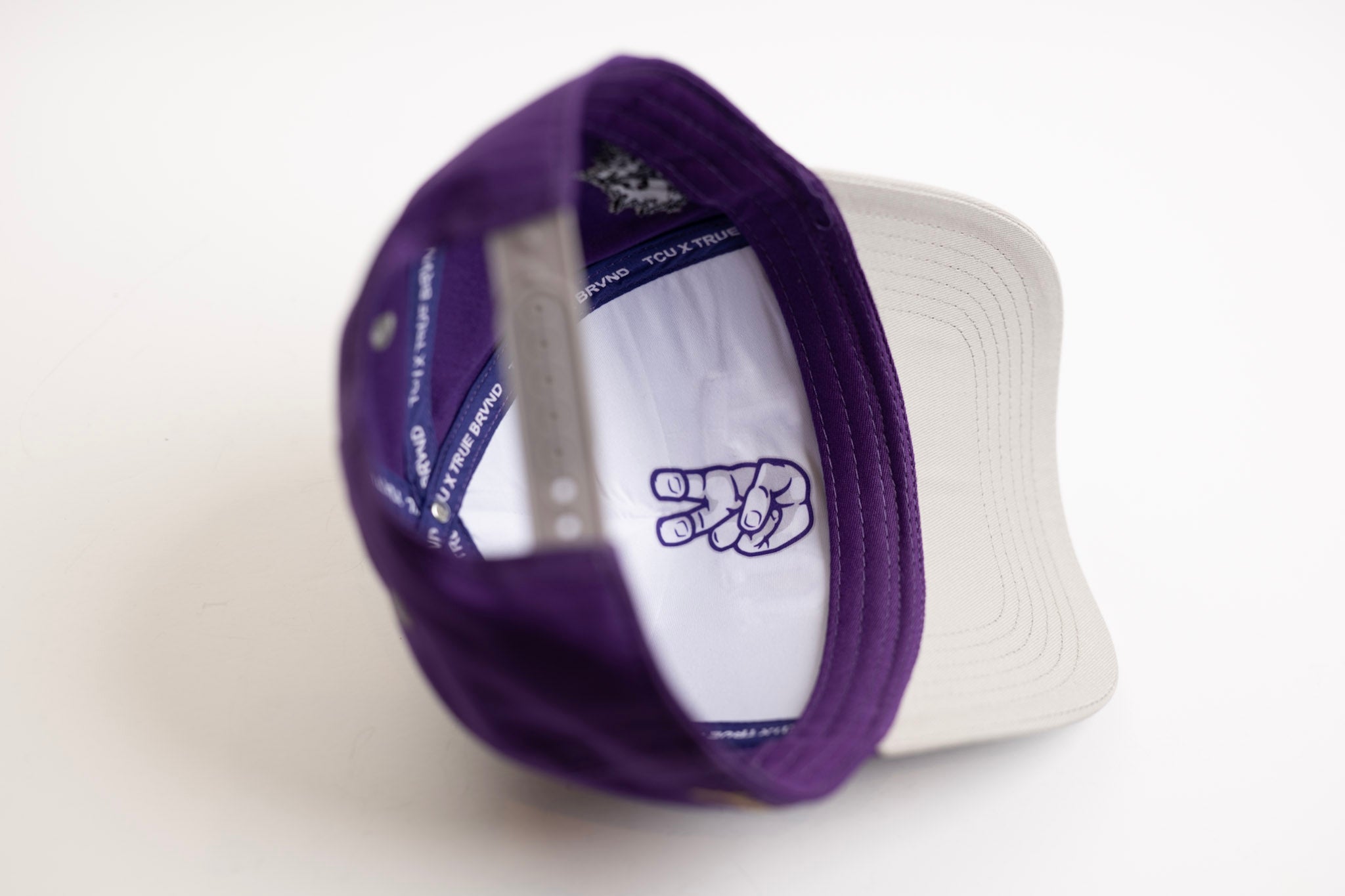 TCU x TRUE BRVND - GRAY / PURPLE CLASSIC