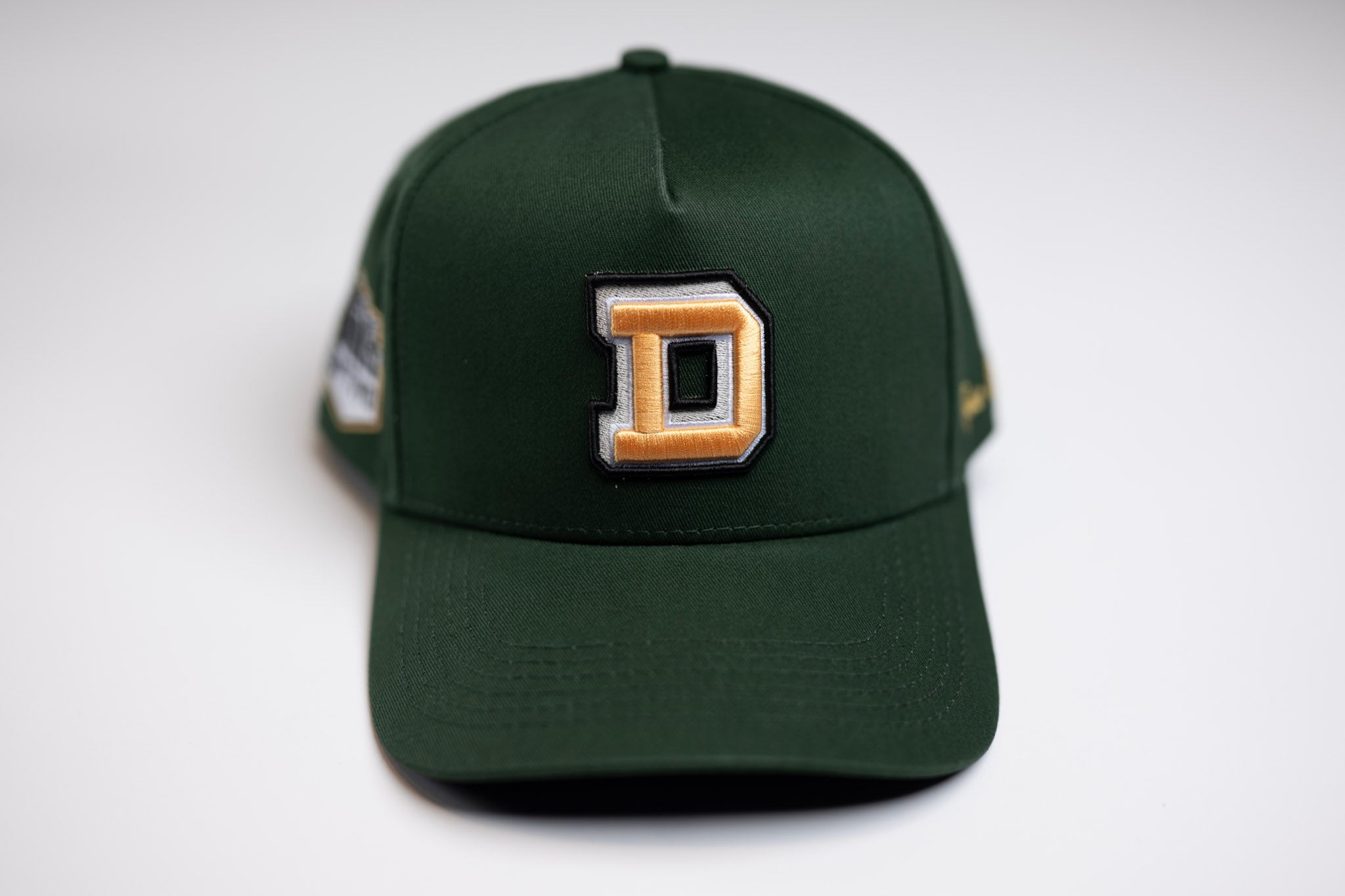 TRUE D HAT - FOREST GREEN w/ Gold