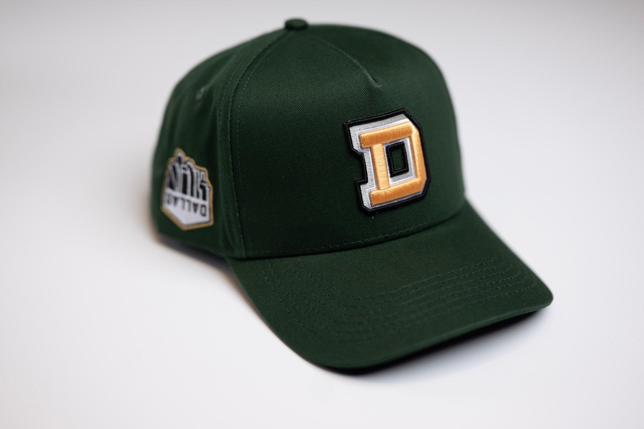 TRUE D HAT - FOREST GREEN w/ Gold